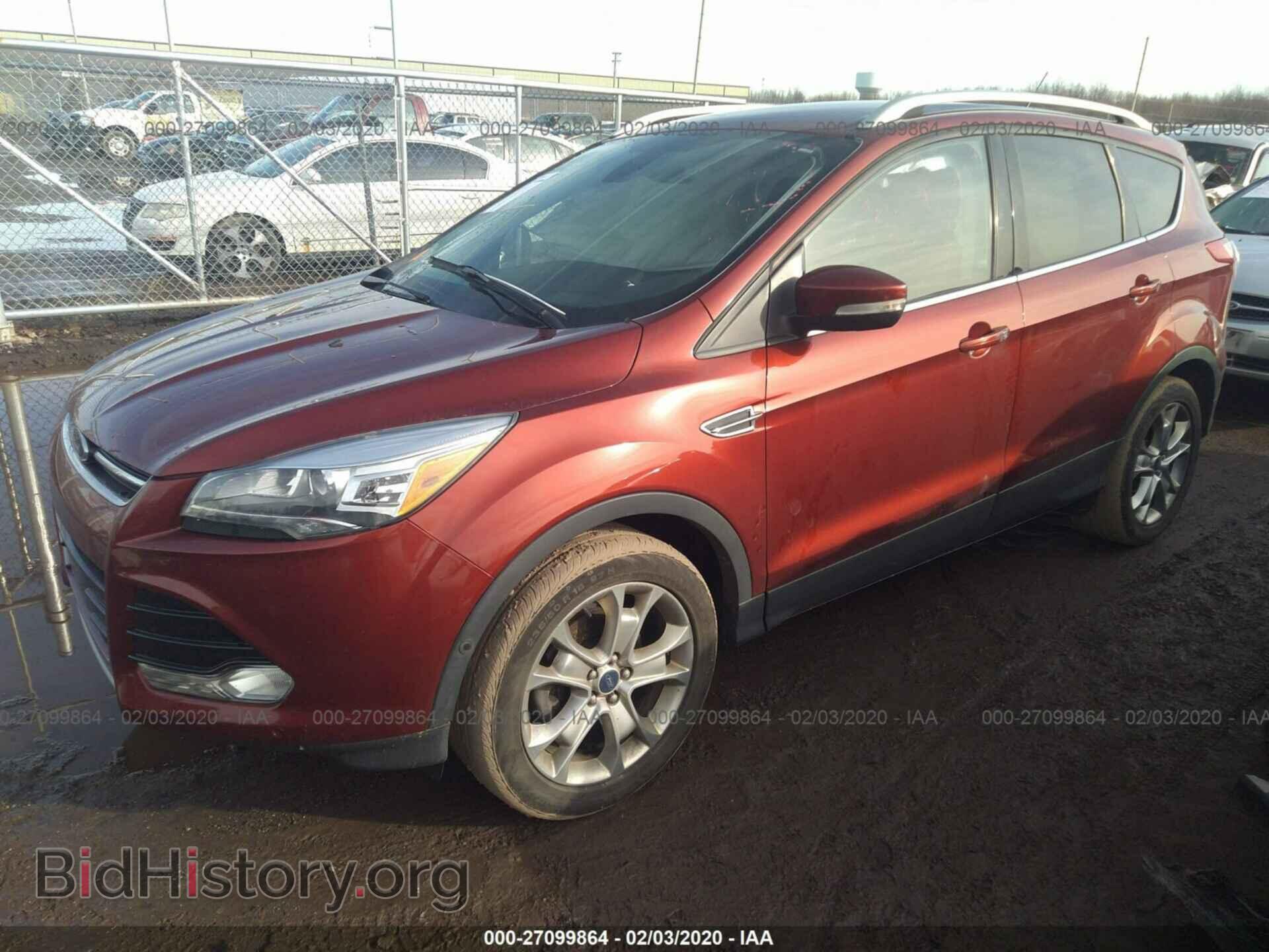 2014 FORD ESCAPE - VIN: 1FMCU0JX6EUD99683 - Фото 2