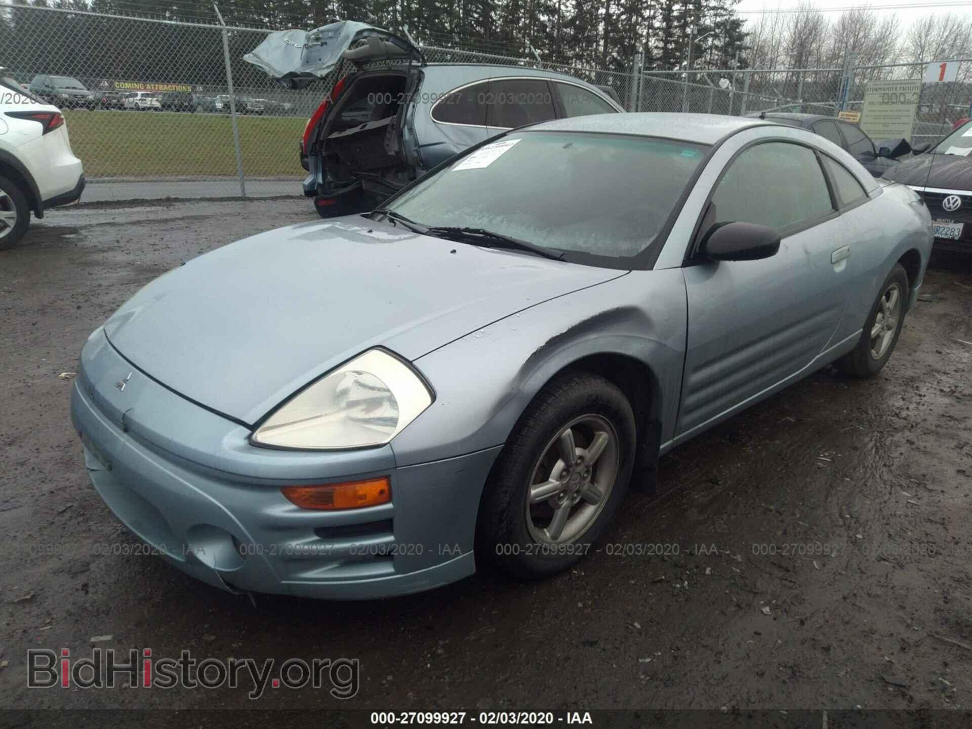 2003 MITSUBISHI ECLIPSE - VIN: 4A3AC34G13E123170 - Photo 2