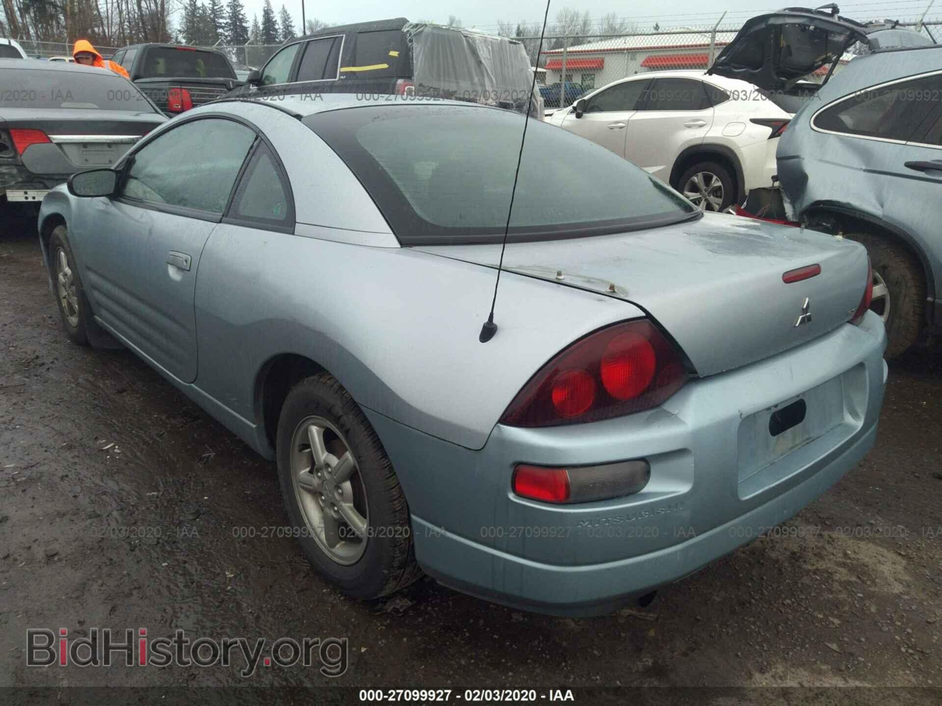 2003 MITSUBISHI ECLIPSE - VIN: 4A3AC34G13E123170 - Photo 3