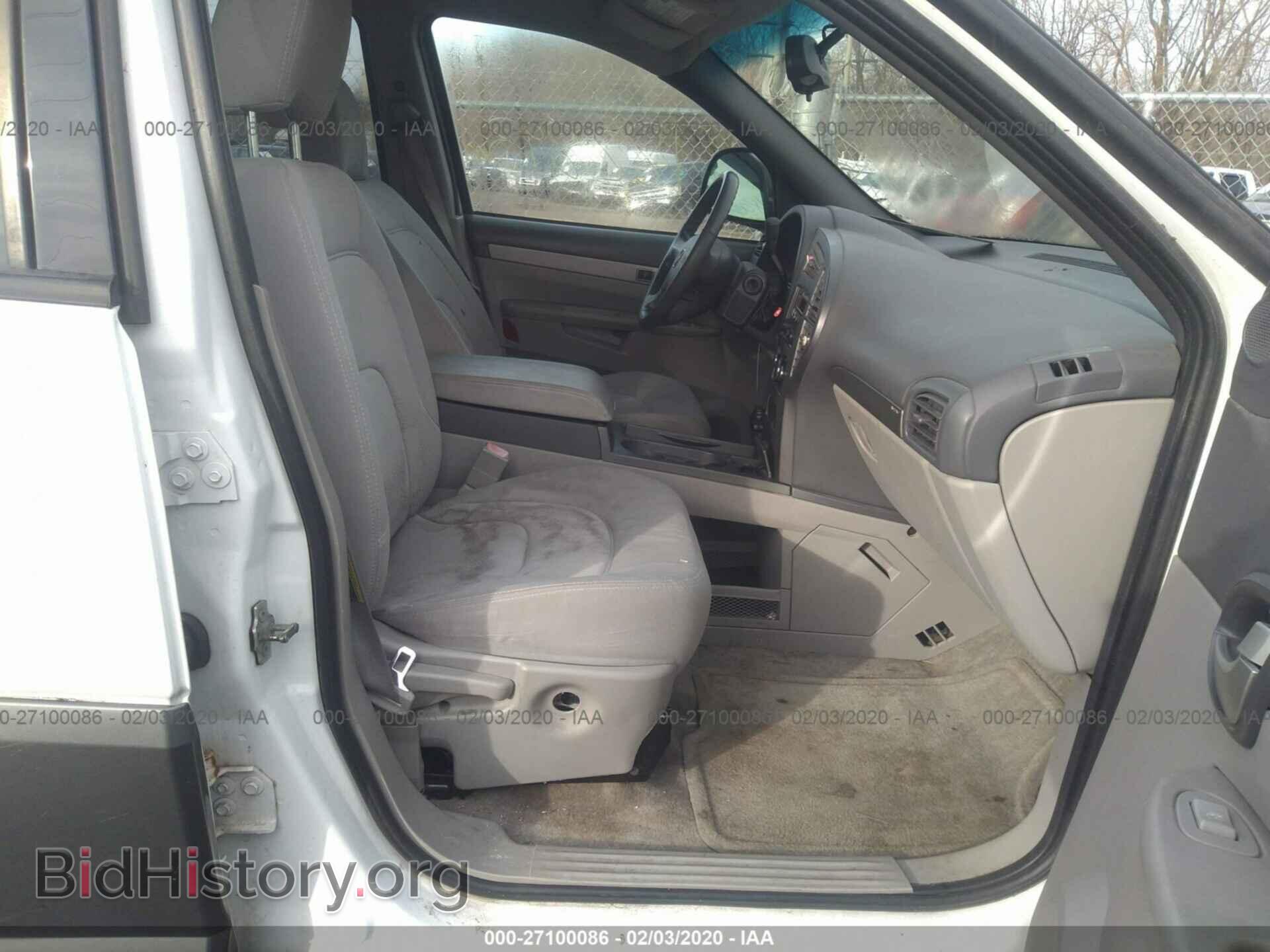 2005 BUICK RENDEZVOUS - VIN: 3G5DA03EX5S510840 - Фото 5