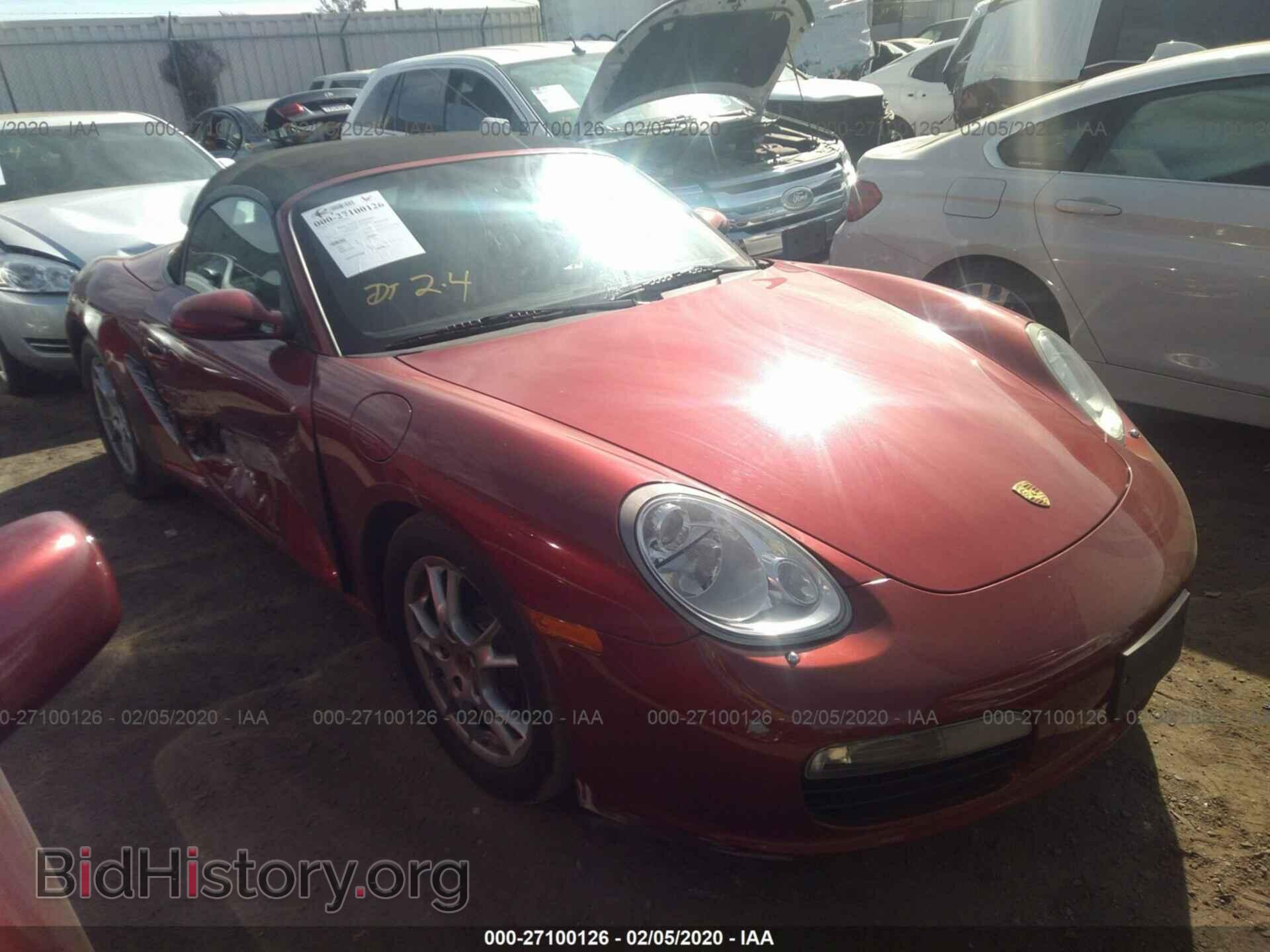 Фотография WP0CA29888U711187 - PORSCHE BOXSTER 2008
