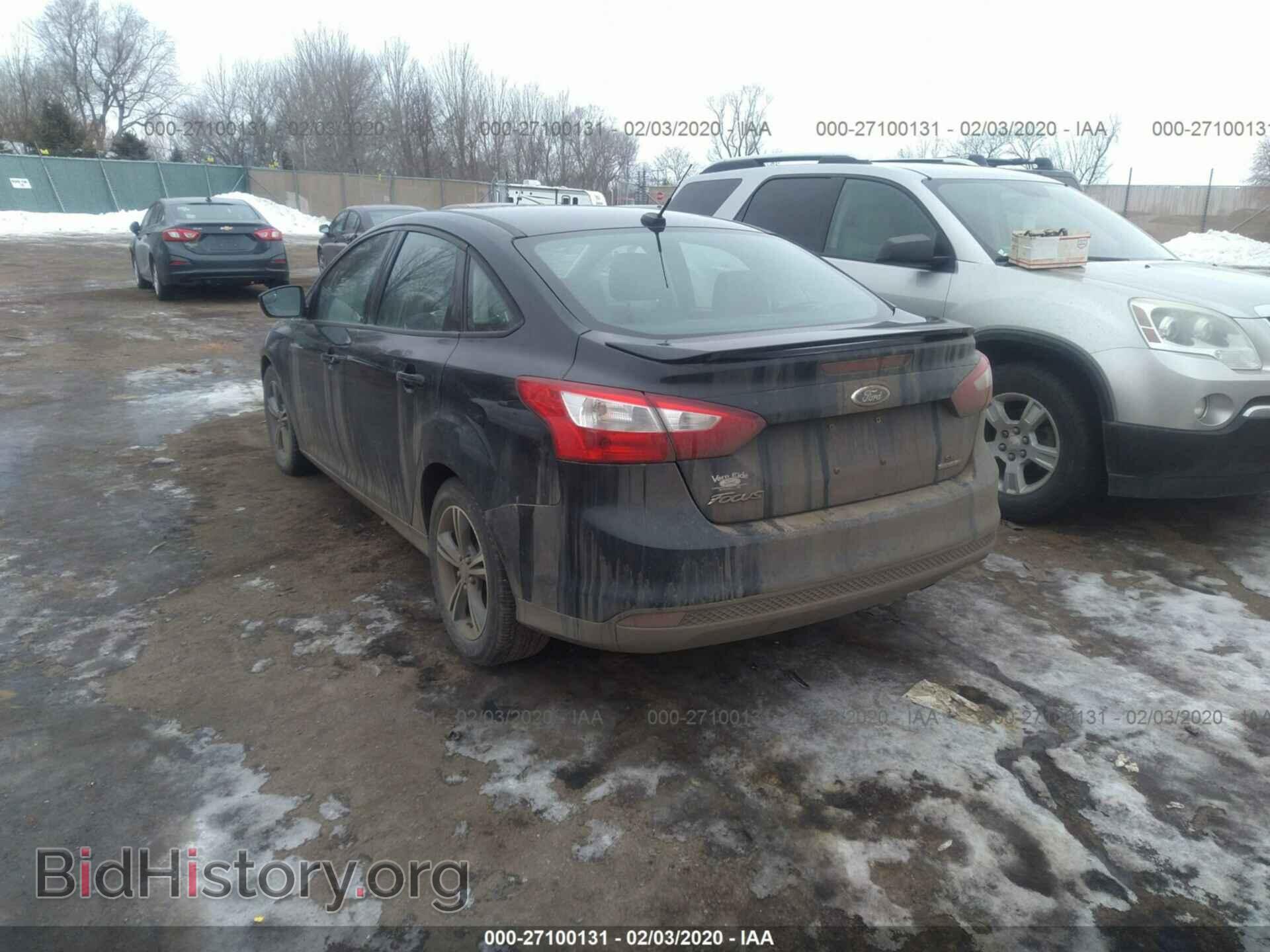 2014 FORD FOCUS - VIN: 1FADP3F2XEL461189 - Фото 3