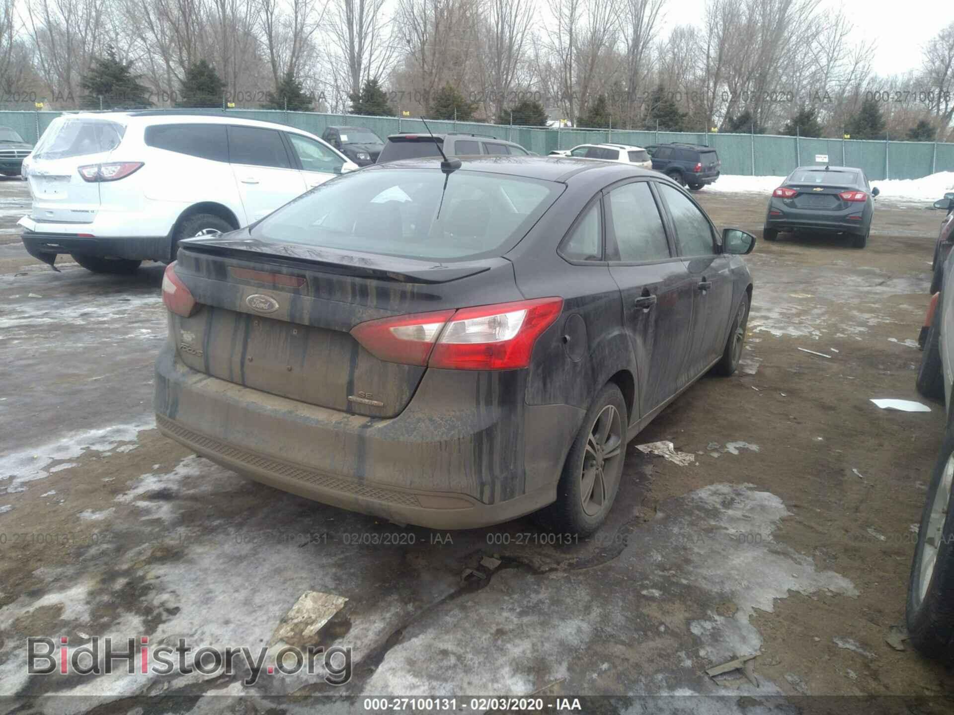 2014 FORD FOCUS - VIN: 1FADP3F2XEL461189 - Фото 4
