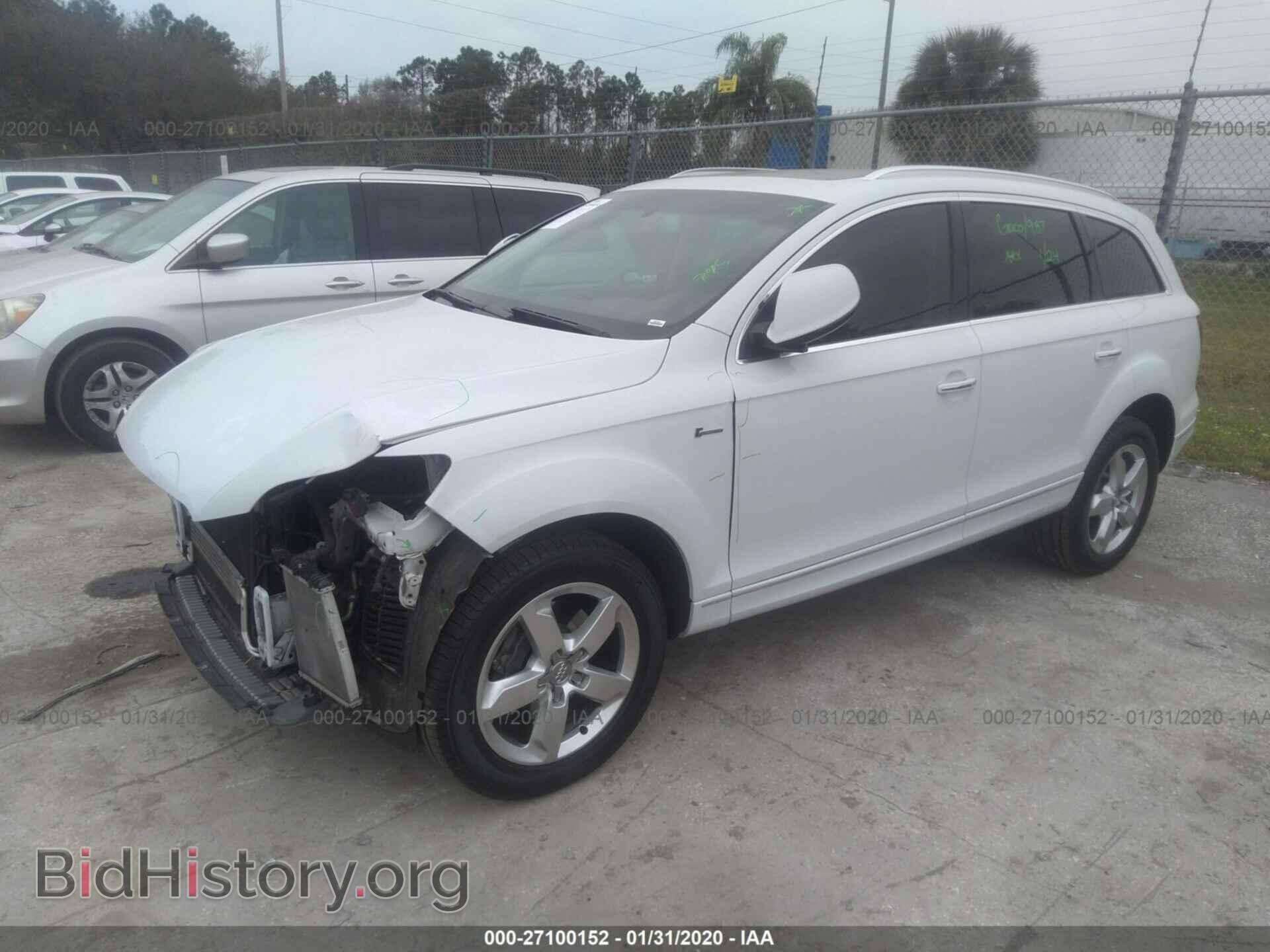 2015 AUDI Q7 - VIN: WA1LGAFE2FD014012 - Фото 2