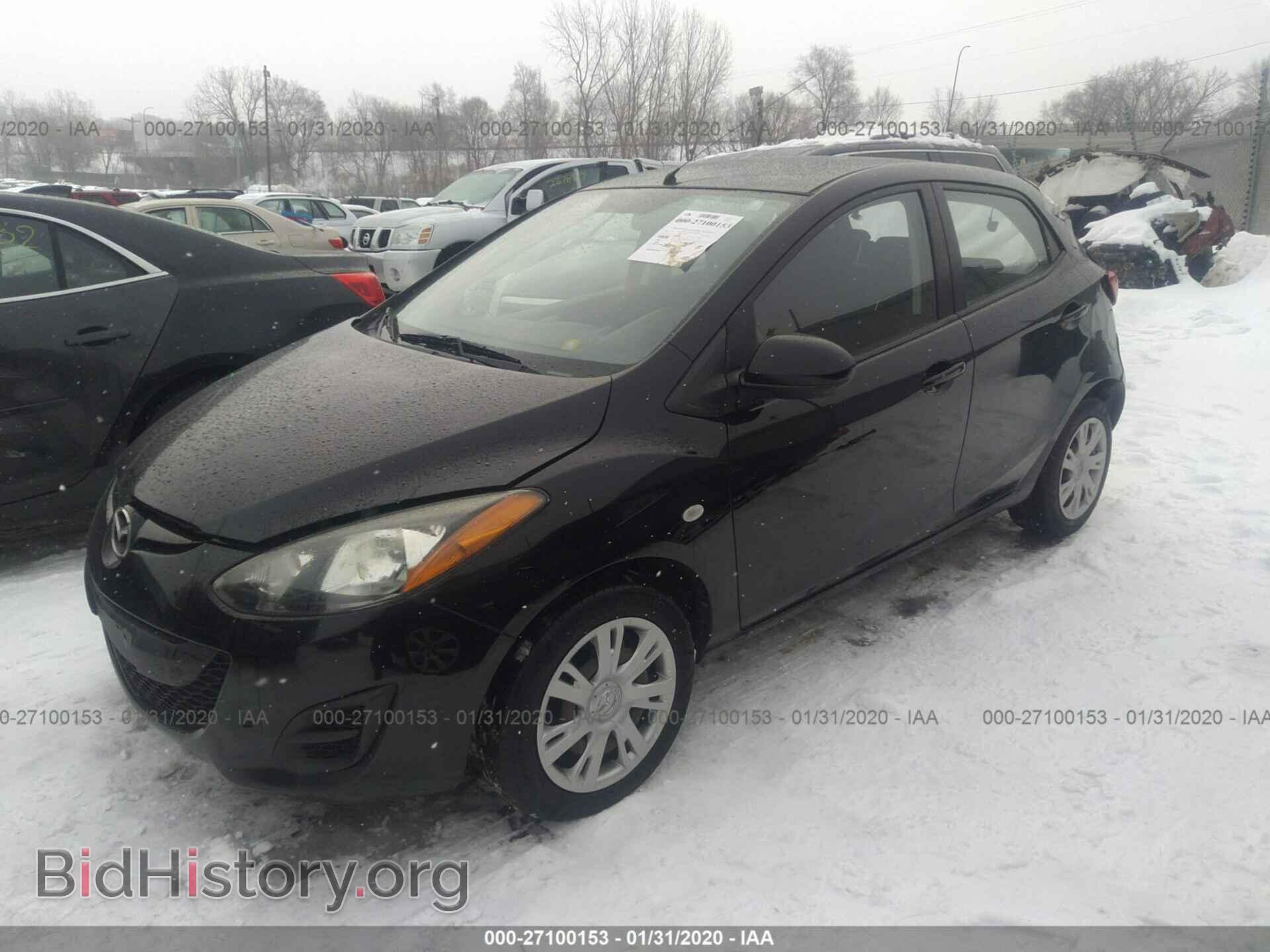 2013 MAZDA MAZDA2 - VIN: JM1DE1KY5D0170565 - Фото 2