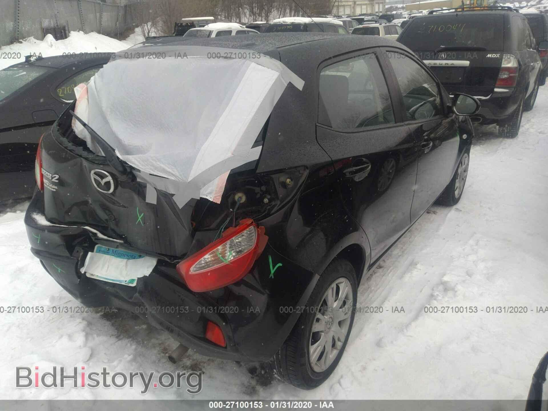 2013 MAZDA MAZDA2 - VIN: JM1DE1KY5D0170565 - Фото 4