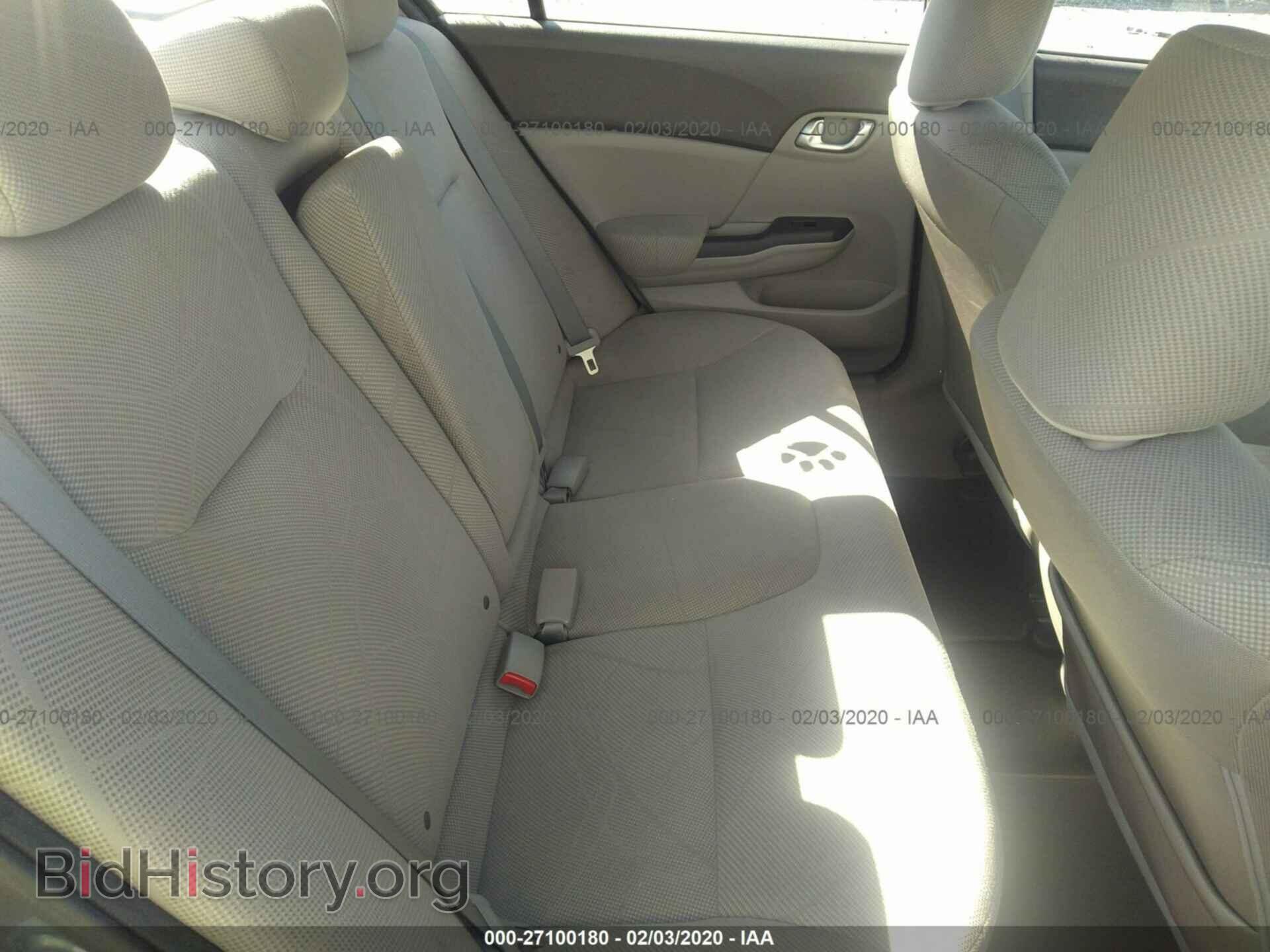 2012 HONDA CIVIC - VIN: 2HGFB2F86CH318025 - Фото 8