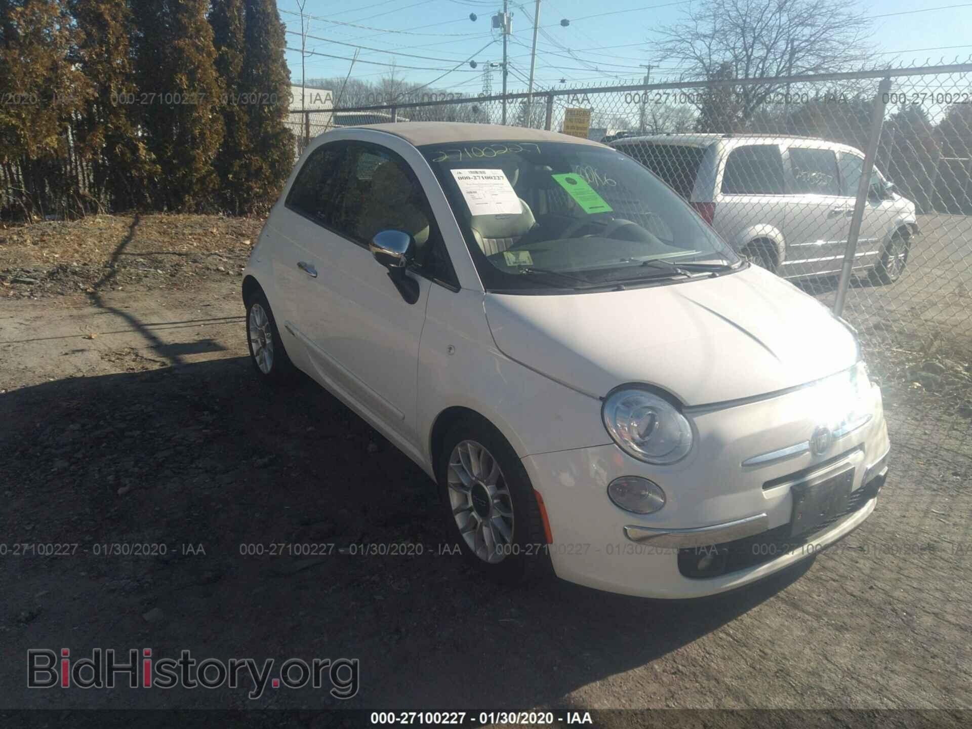 Фотография 3C3CFFER2CT381397 - FIAT 500 2012
