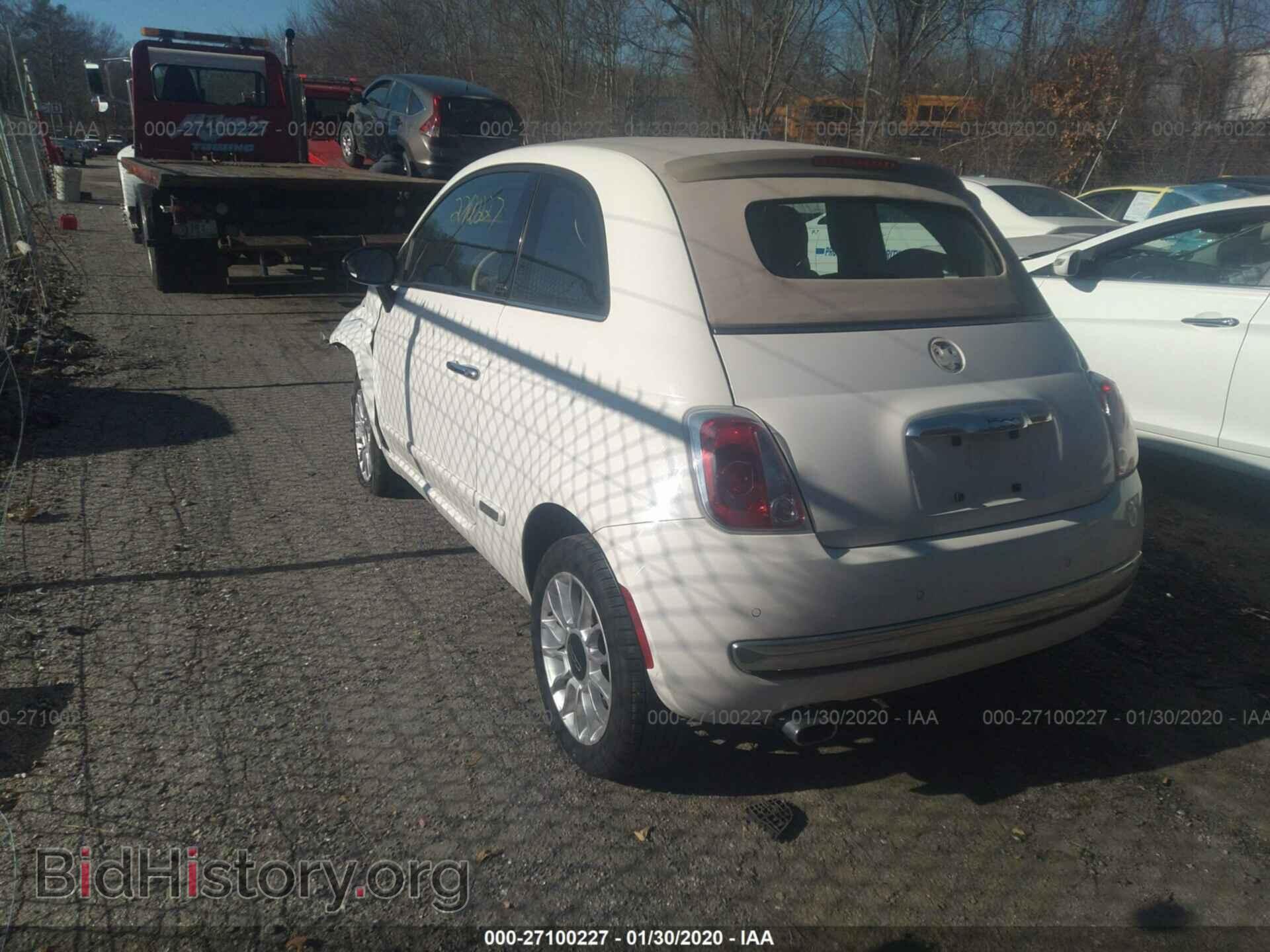 2012 FIAT 500 - VIN: 3C3CFFER2CT381397 - Фото 3