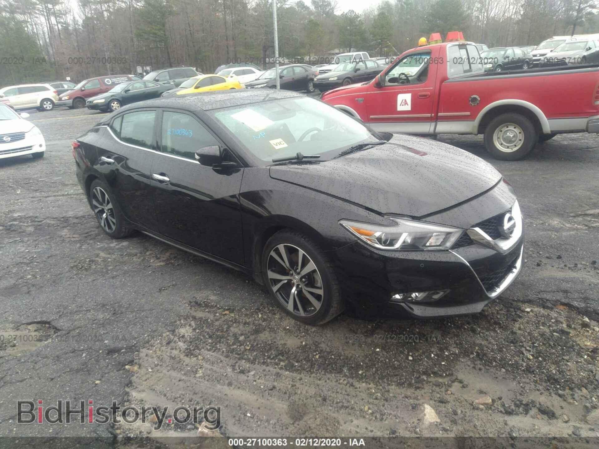 Фотография 1N4AA6AP8HC444937 - NISSAN MAXIMA 2017