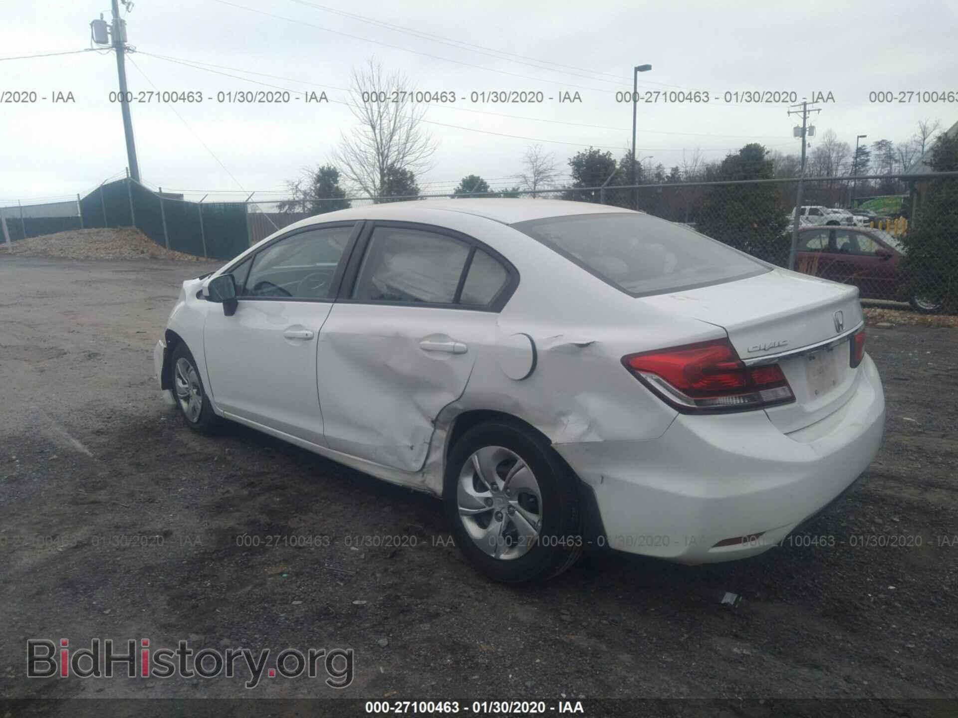 2014 HONDA CIVIC - VIN: 2HGFB2F59EH500892 - Фото 3
