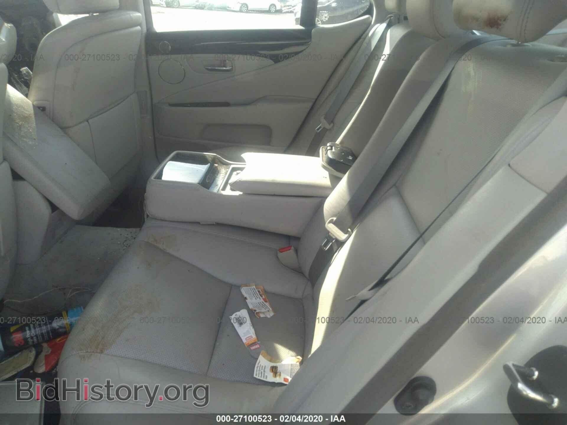2011 LEXUS LS - VIN: JTHBL5EF3B5105730 - Фото 8