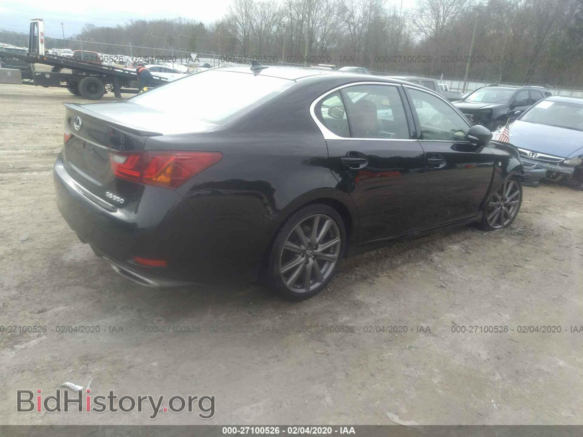 2013 LEXUS GS - VIN: JTHBE1BL8D5003226 - Фото 4