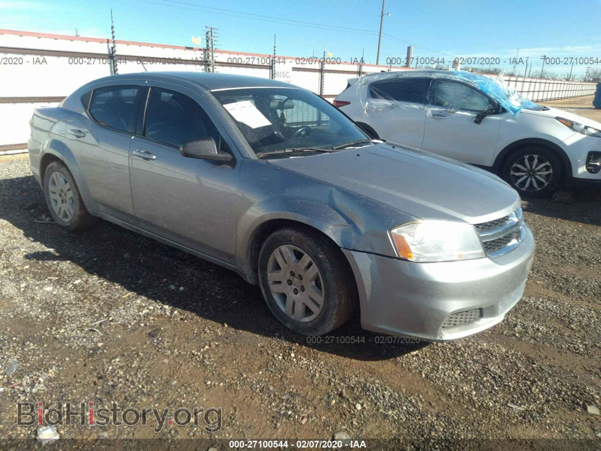 Фотография 1C3CDZAB1DN593953 - DODGE AVENGER 2013
