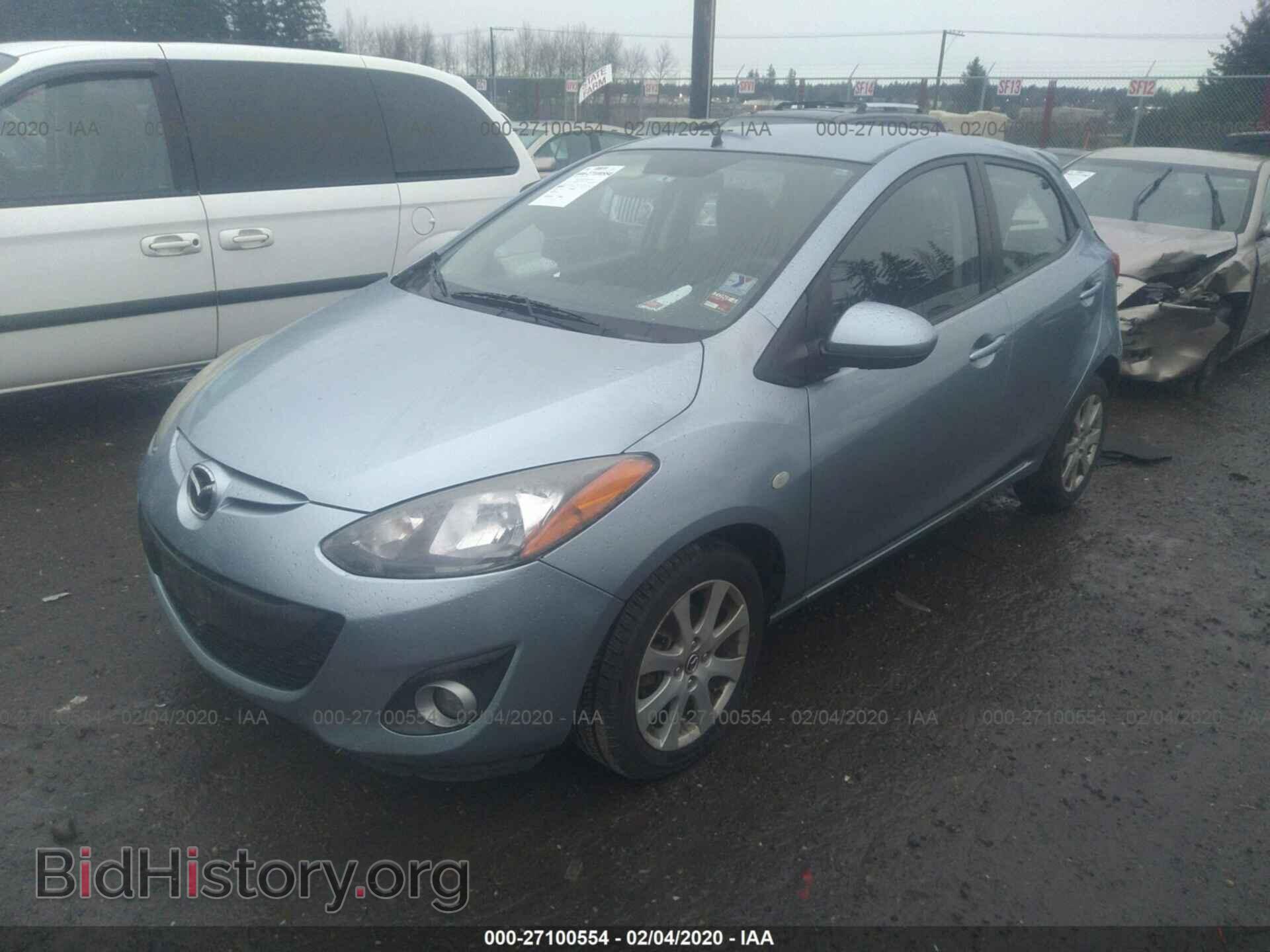 2013 MAZDA MAZDA2 - VIN: JM1DE1LY6D0158441 - Фото 2