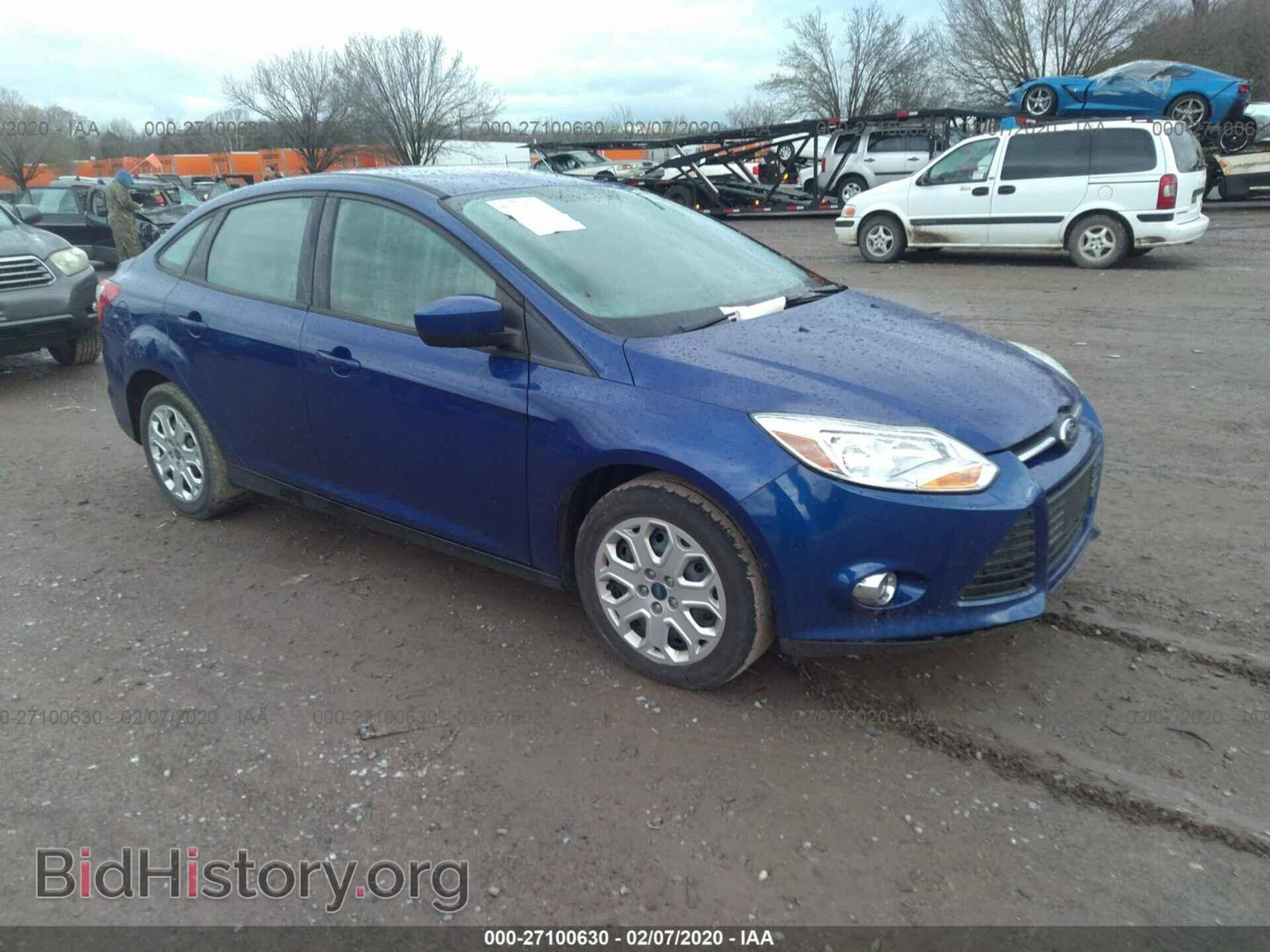 Фотография 1FAHP3F21CL319585 - FORD FOCUS 2012