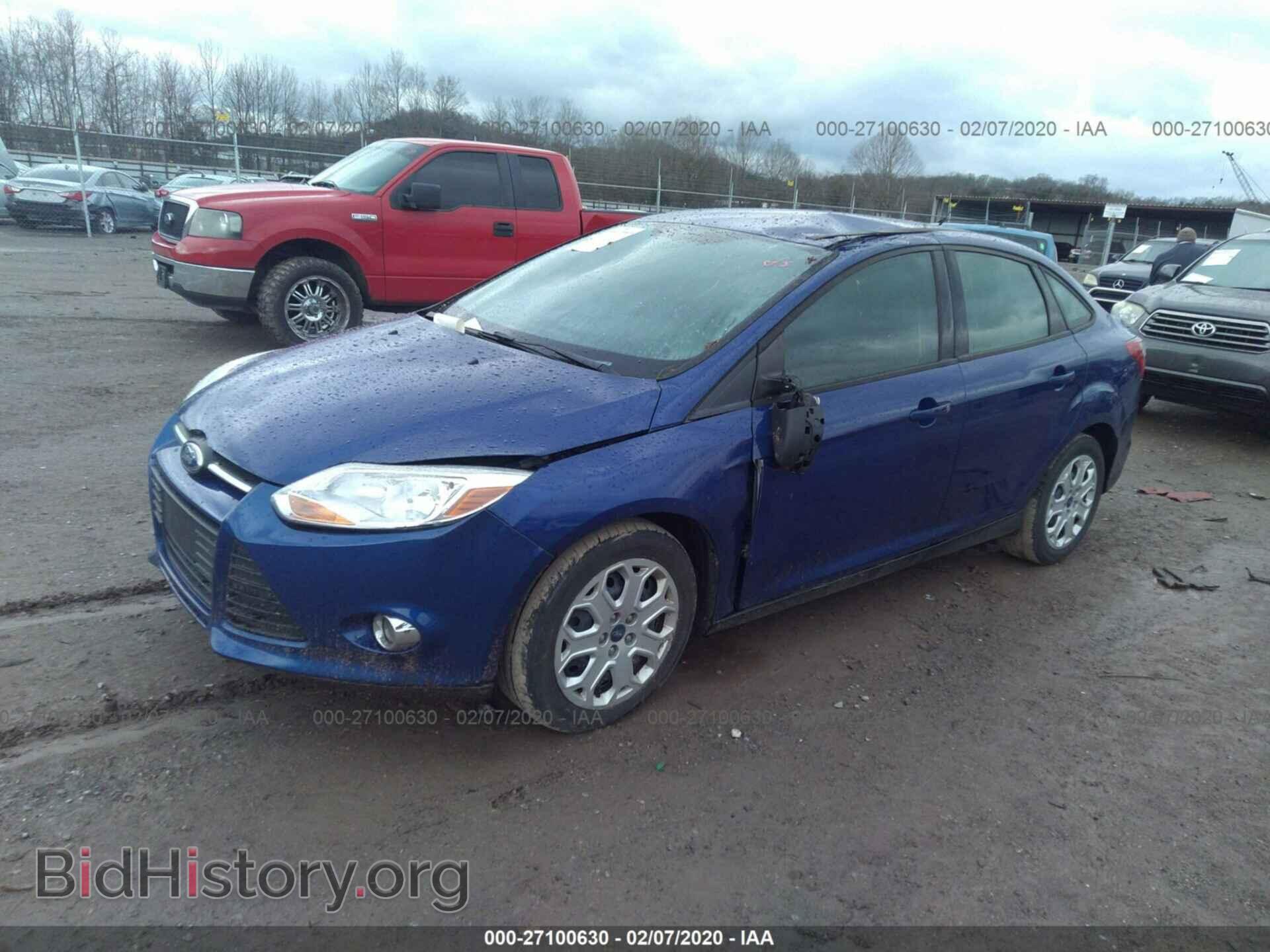 2012 FORD FOCUS - VIN: 1FAHP3F21CL319585 - Фото 2