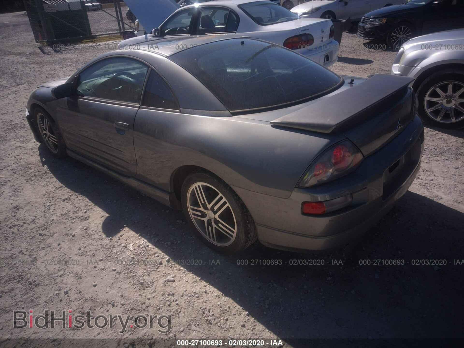 2004 MITSUBISHI ECLIPSE - VIN: 4A3AC74H64E050606 - Фото 3