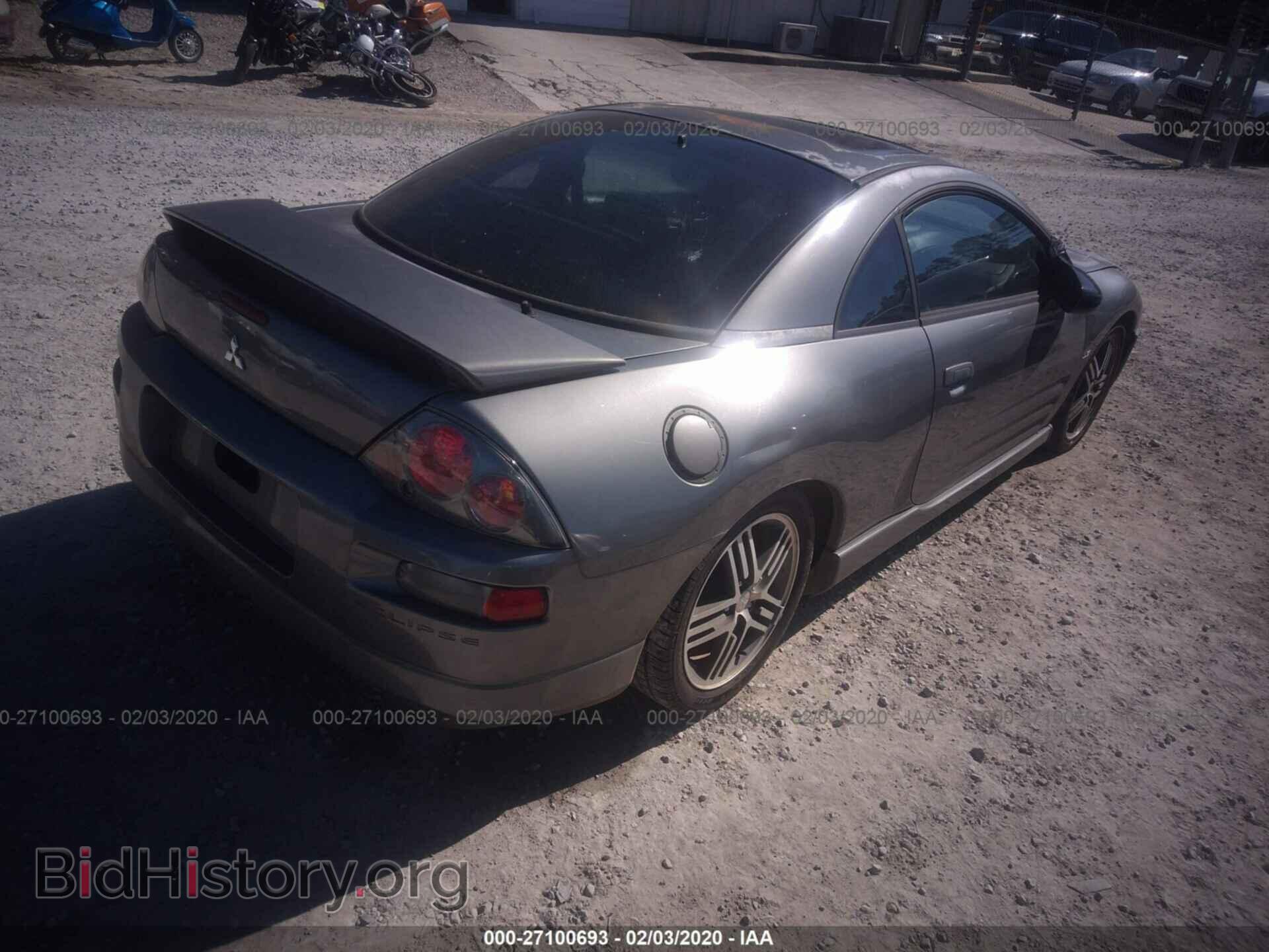 2004 MITSUBISHI ECLIPSE - VIN: 4A3AC74H64E050606 - Фото 4