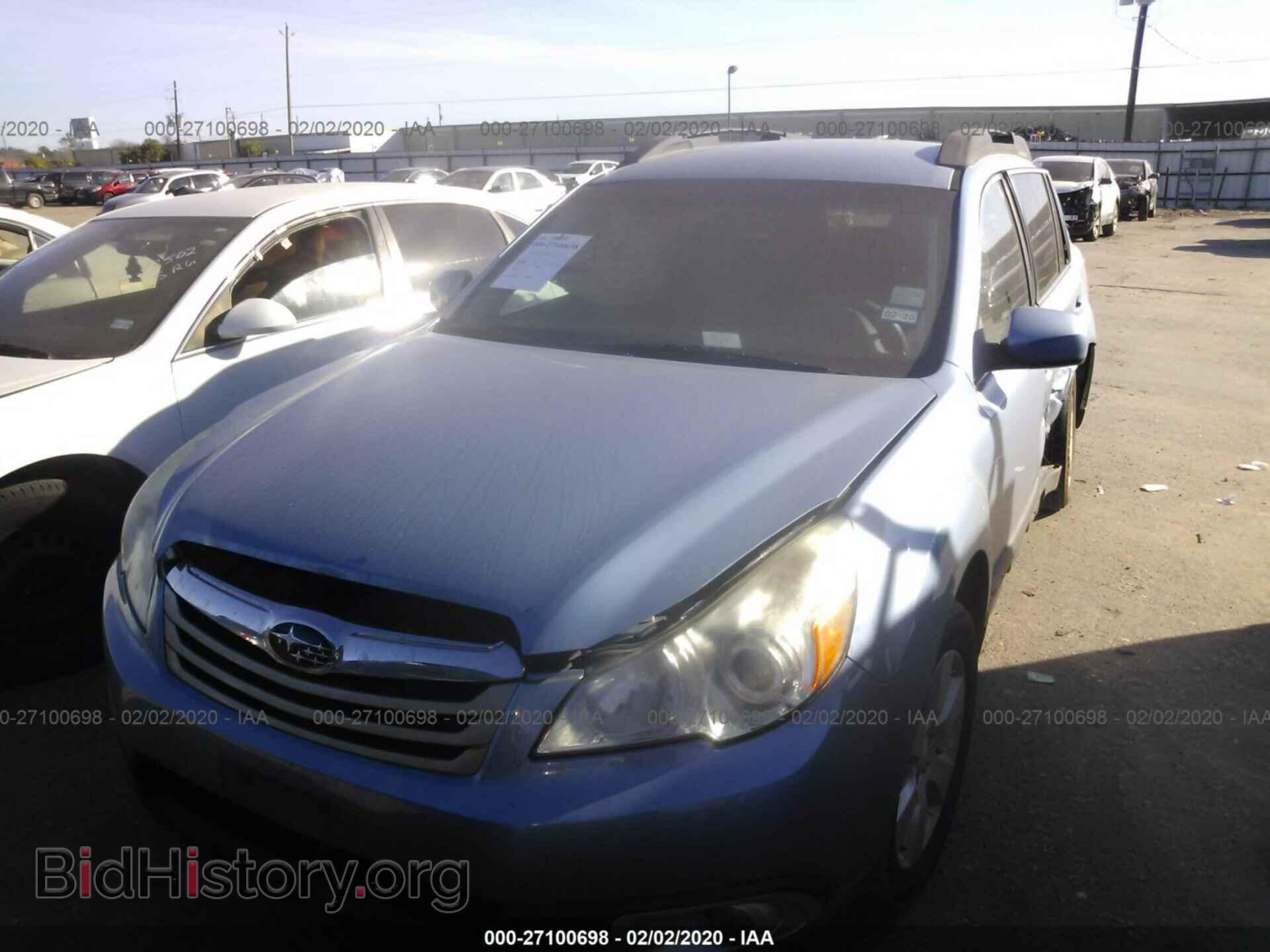 2012 SUBARU OUTBACK - VIN: 4S4BRCCC1C3250495 - Фото 2