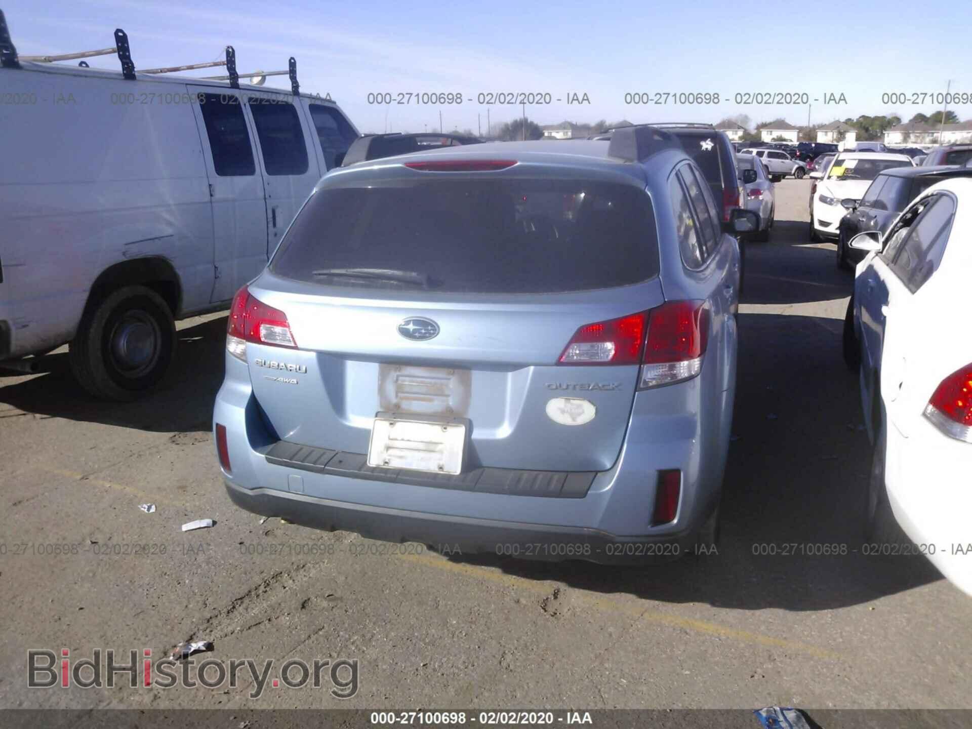 2012 SUBARU OUTBACK - VIN: 4S4BRCCC1C3250495 - Фото 4