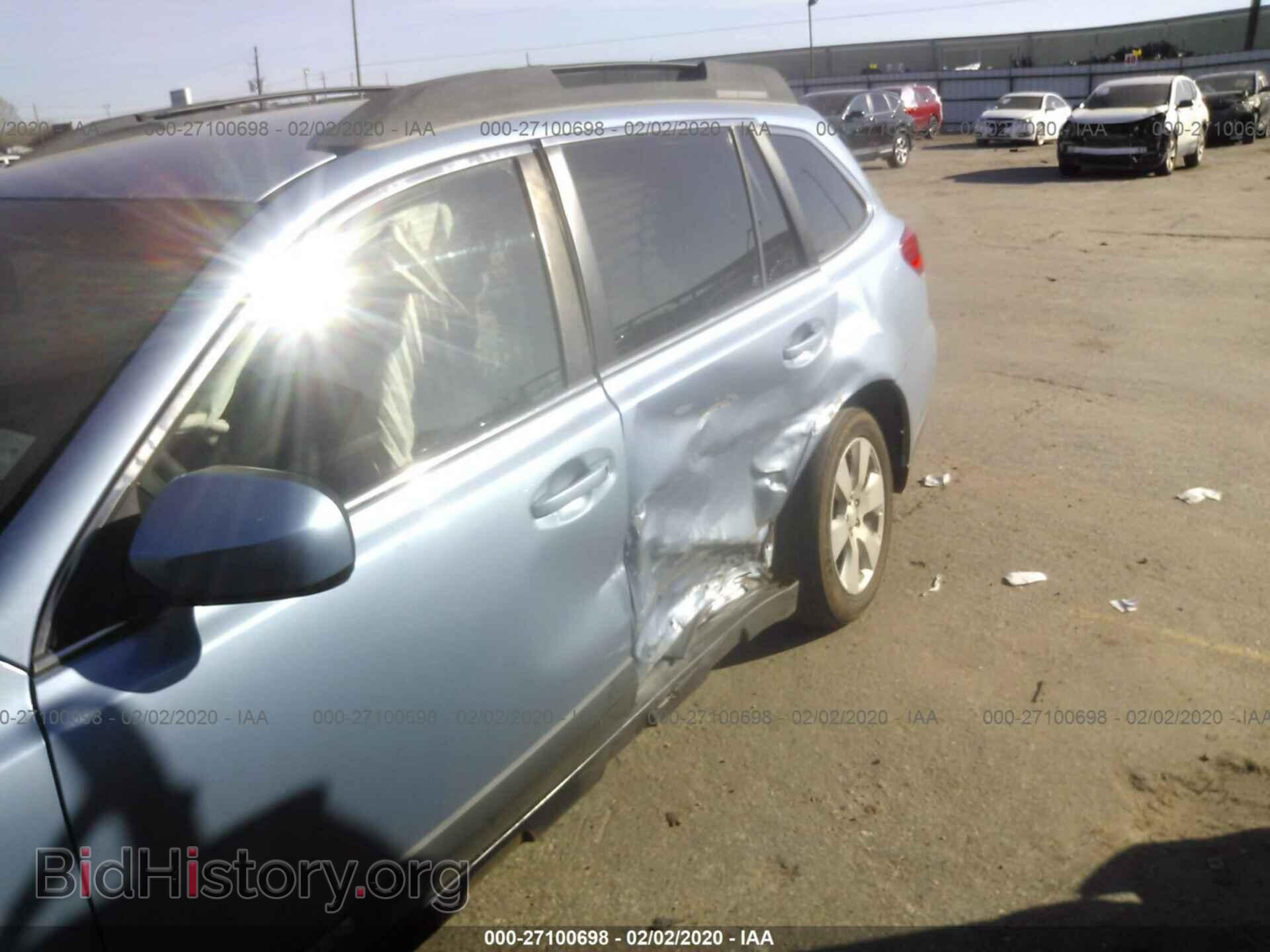 2012 SUBARU OUTBACK - VIN: 4S4BRCCC1C3250495 - Фото 6