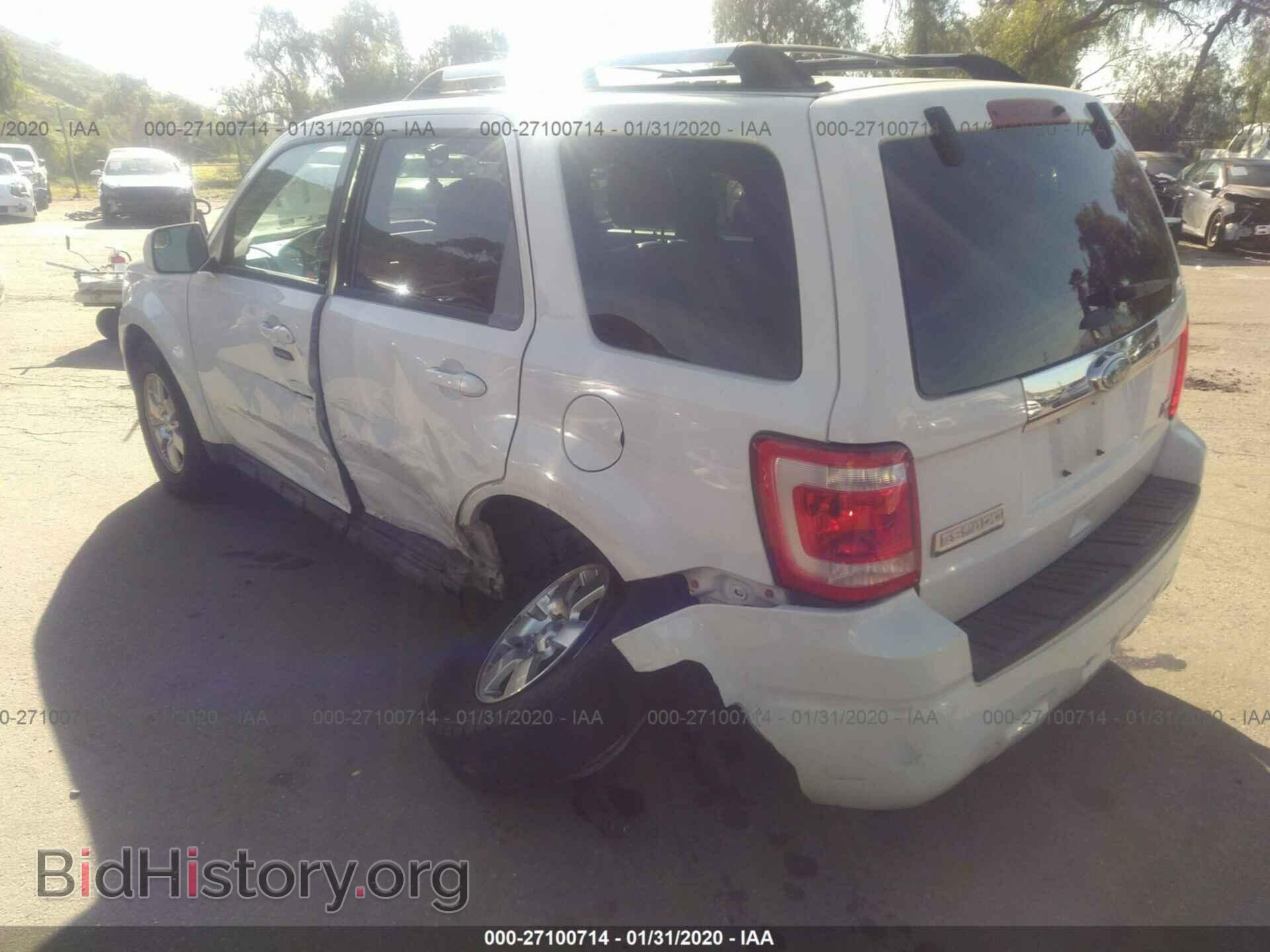 2011 FORD ESCAPE - VIN: 1FMCU0EG8BKB03855 - Photo 3