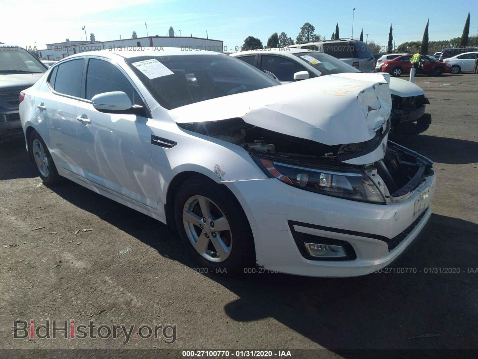 Фотография KNAGM4A75F5633995 - KIA OPTIMA 2015
