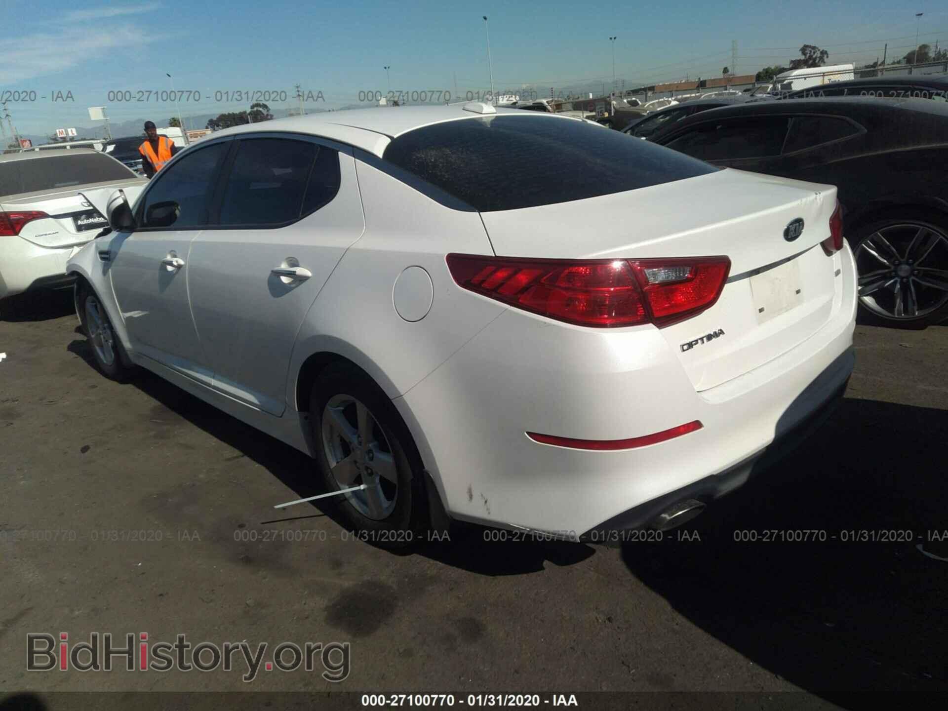 2015 KIA OPTIMA - VIN: KNAGM4A75F5633995 - Фото 3