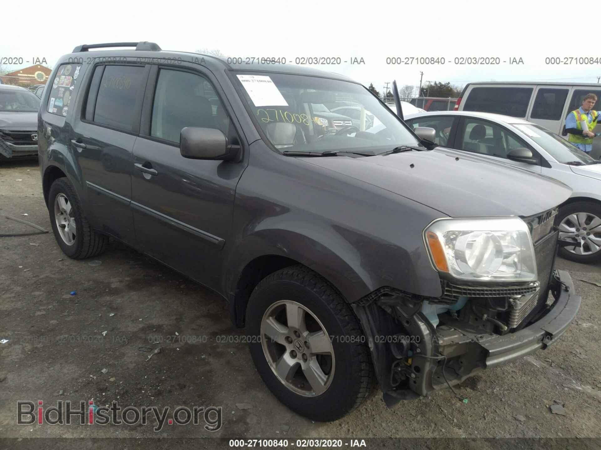 Фотография 5FNYF4H52BB052503 - HONDA PILOT 2011