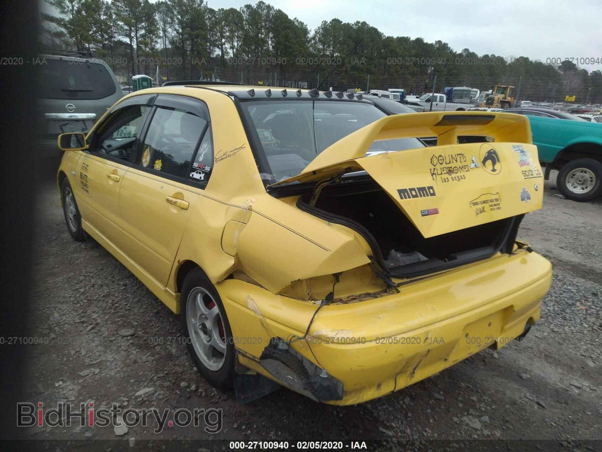 2003 MITSUBISHI LANCER - VIN: JA3AJ86E63U099258 - Фото 3
