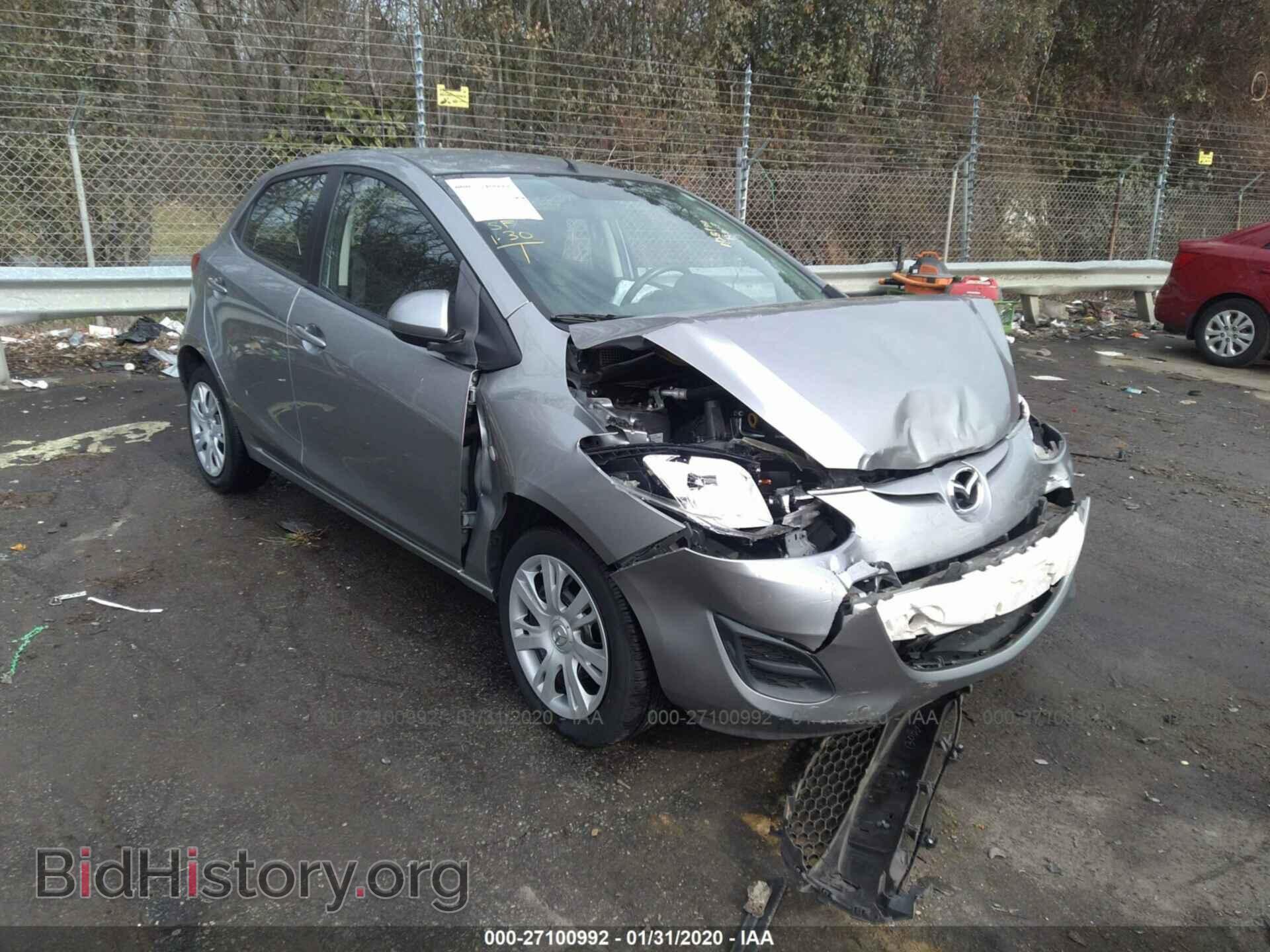 Photo JM1DE1KY7D0164203 - MAZDA MAZDA2 2013