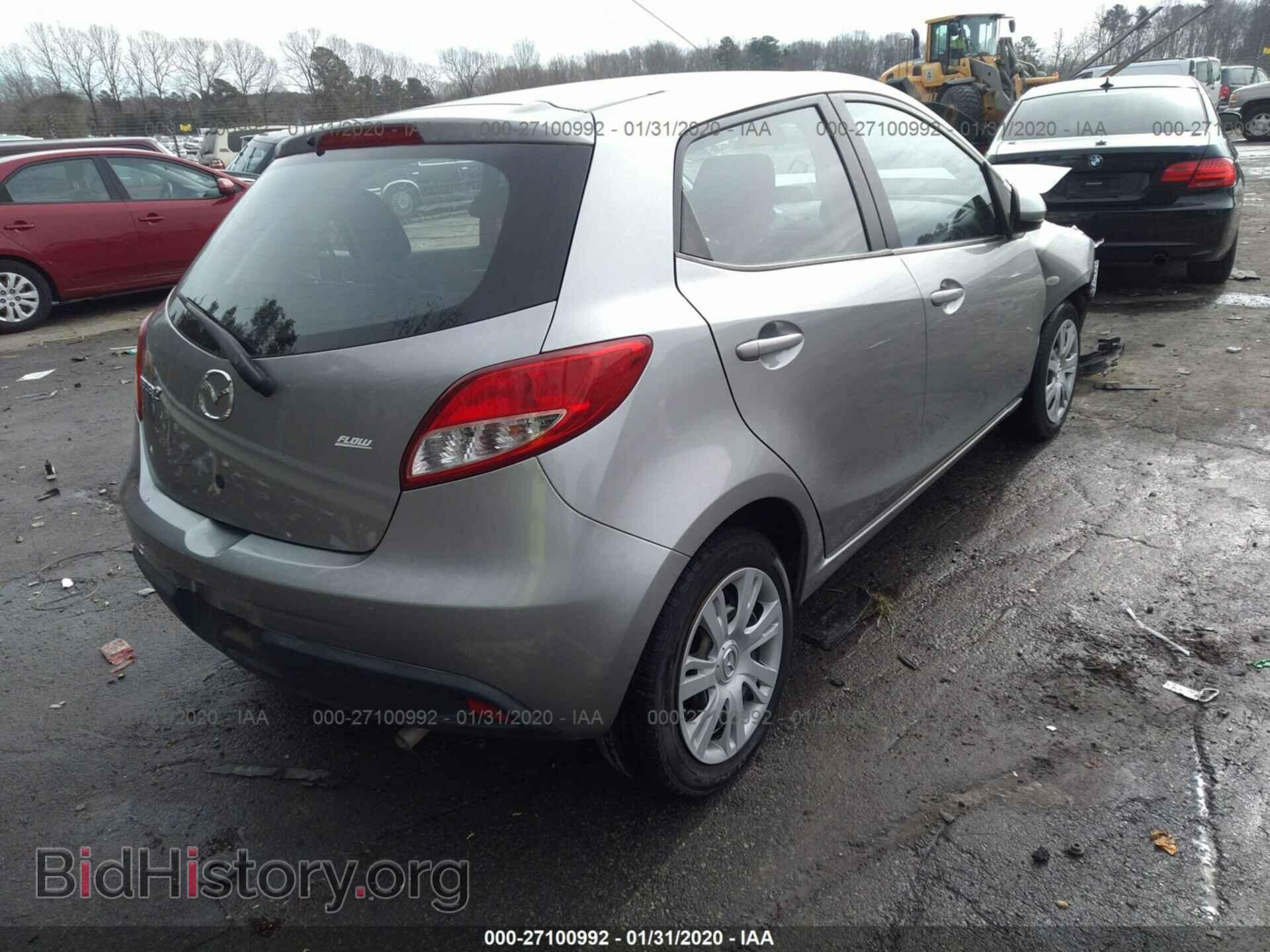 2013 MAZDA MAZDA2 - VIN: JM1DE1KY7D0164203 - Фото 4