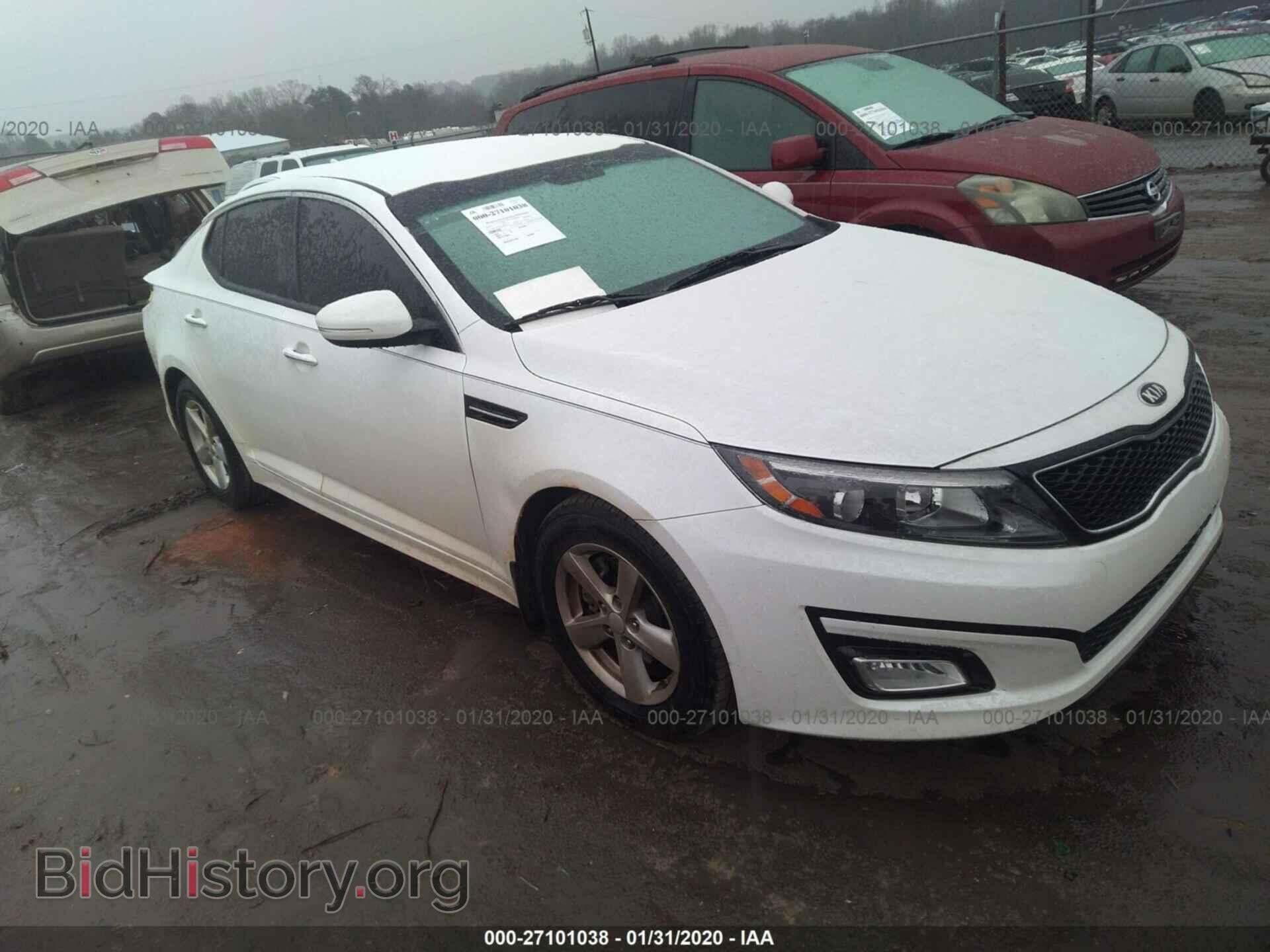 Фотография KNAGM4A75E5508543 - KIA OPTIMA 2014