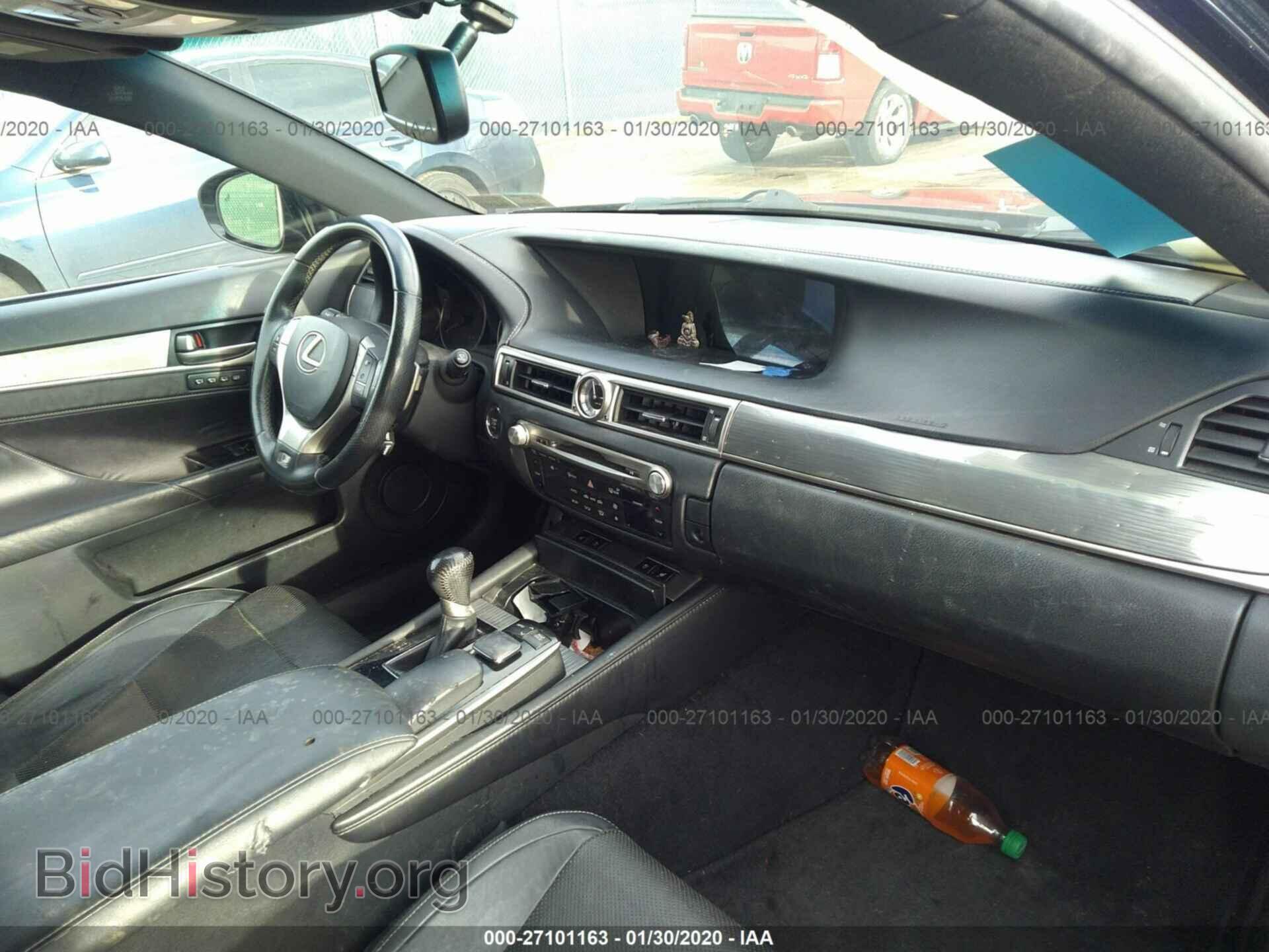 2013 LEXUS GS - VIN: JTHCE1BL7D5004310 - Фото 5