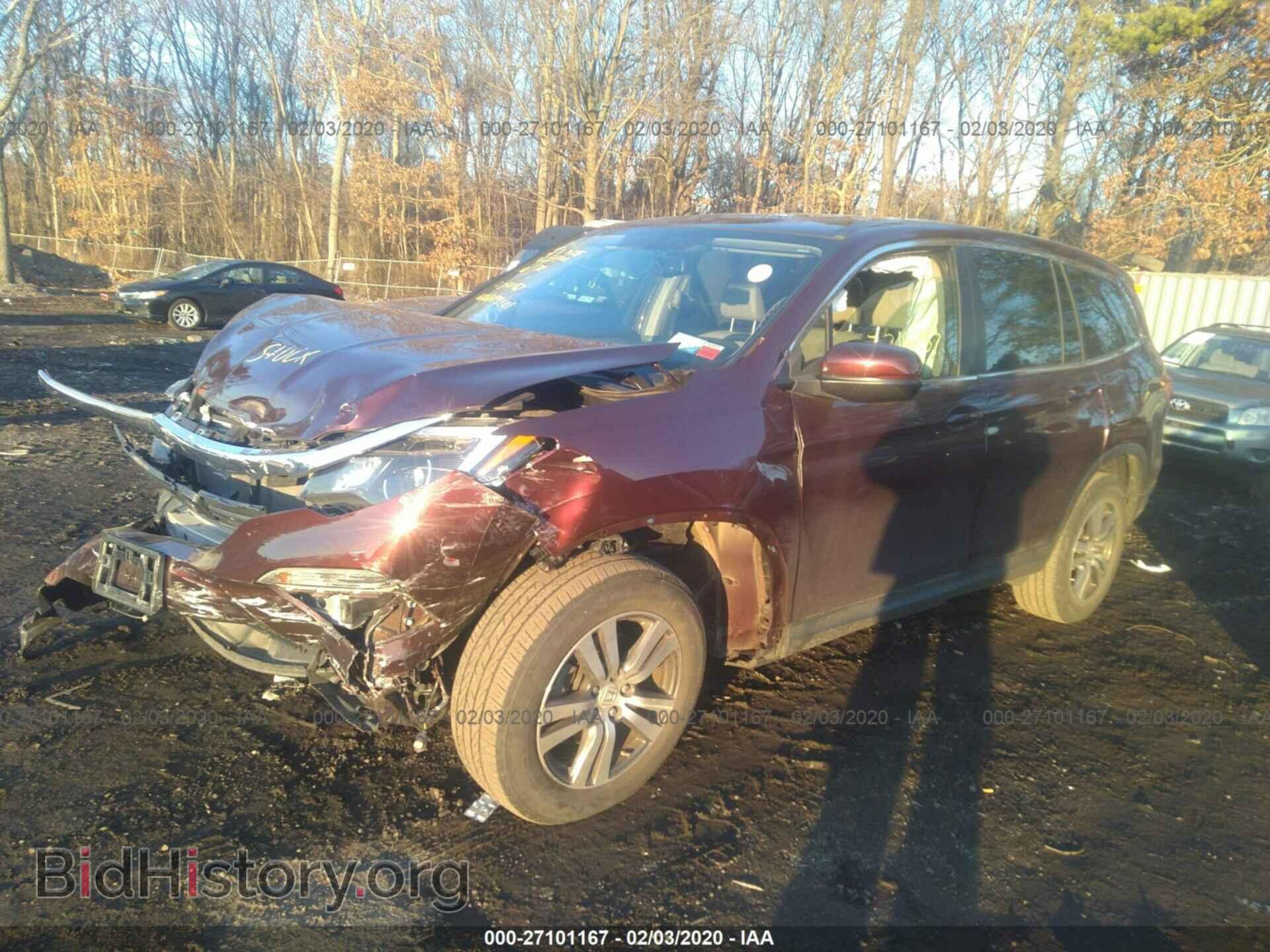 2016 HONDA PILOT - VIN: 5FNYF6H77GB030095 - Фото 2