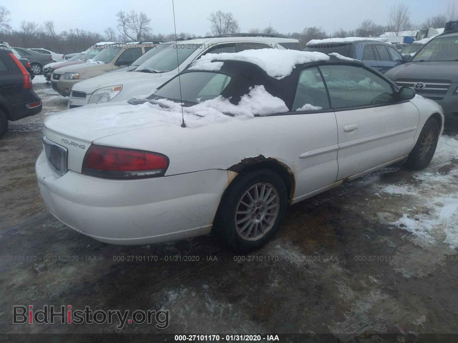2004 CHRYSLER SEBRING - VIN: 1C3EL55R04N373165 - Фото 4