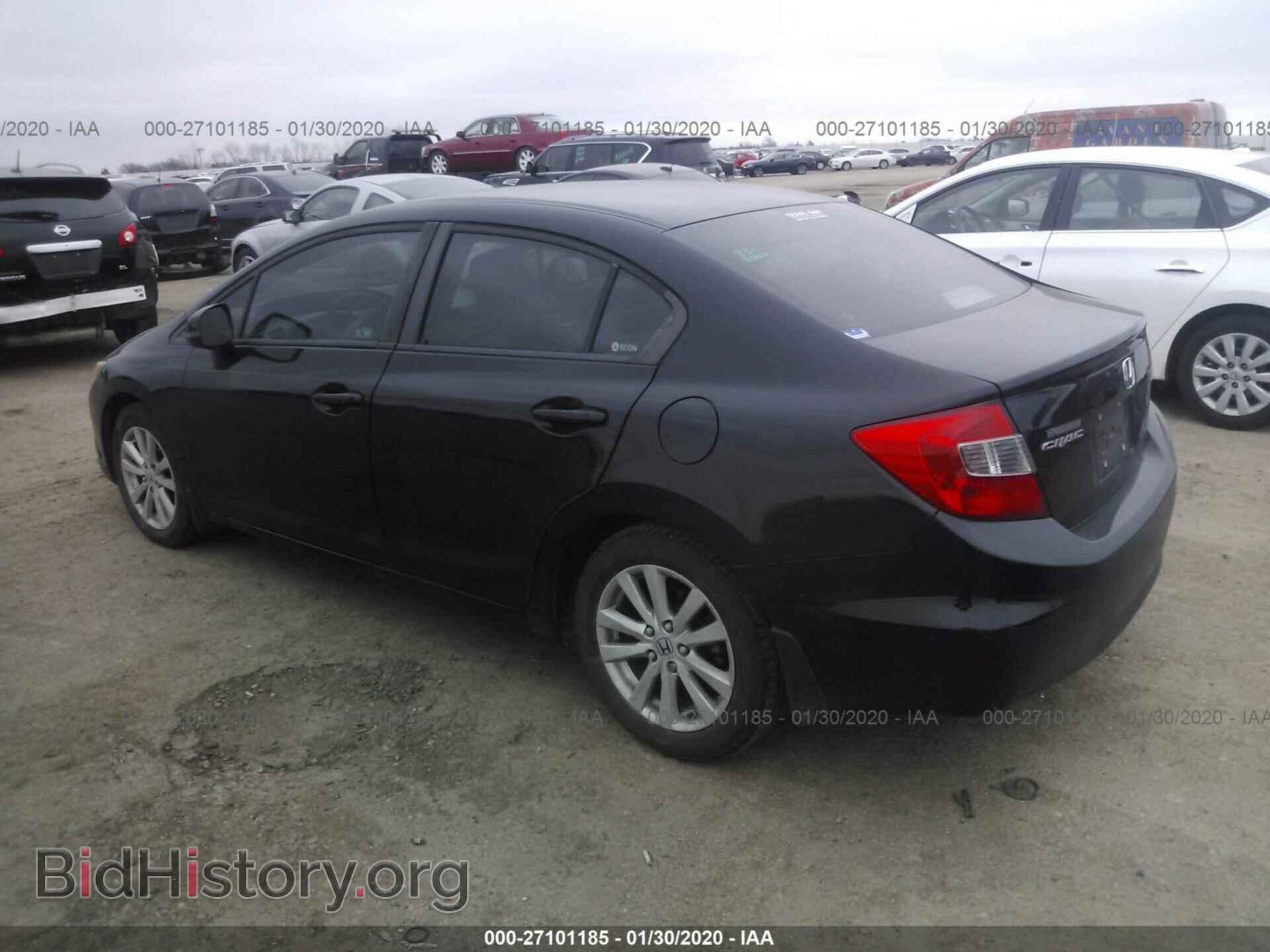 2012 HONDA CIVIC - VIN: 19XFB2F80CE009385 - Photo 3