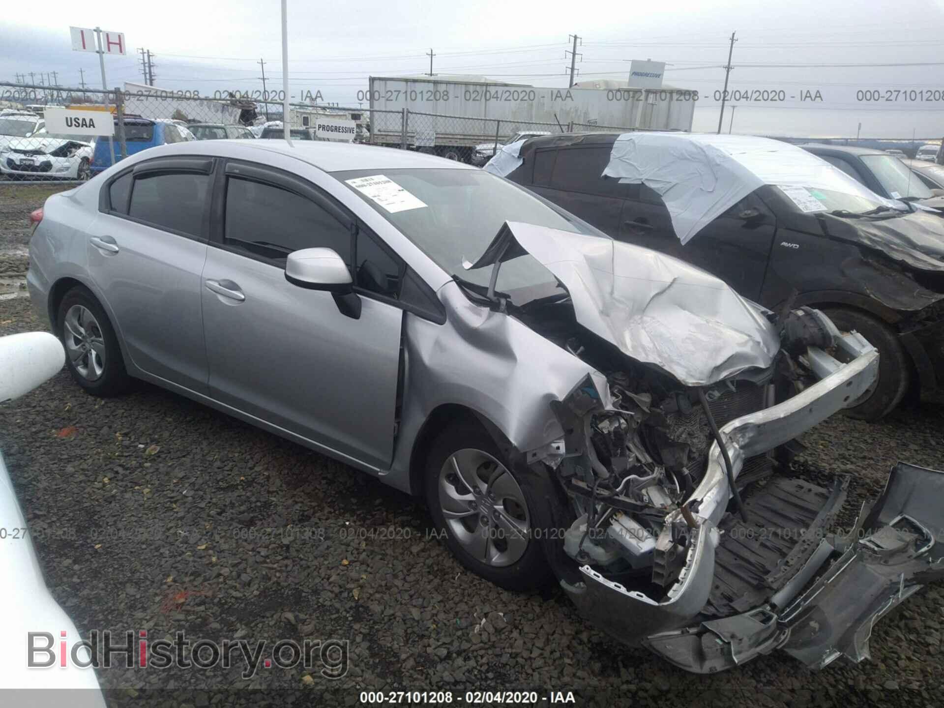Фотография 2HGFB2F50DH501976 - HONDA CIVIC 2013