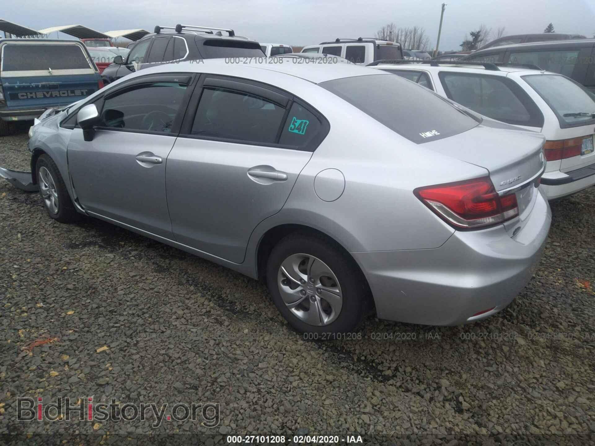 2013 HONDA CIVIC - VIN: 2HGFB2F50DH501976 - Фото 3