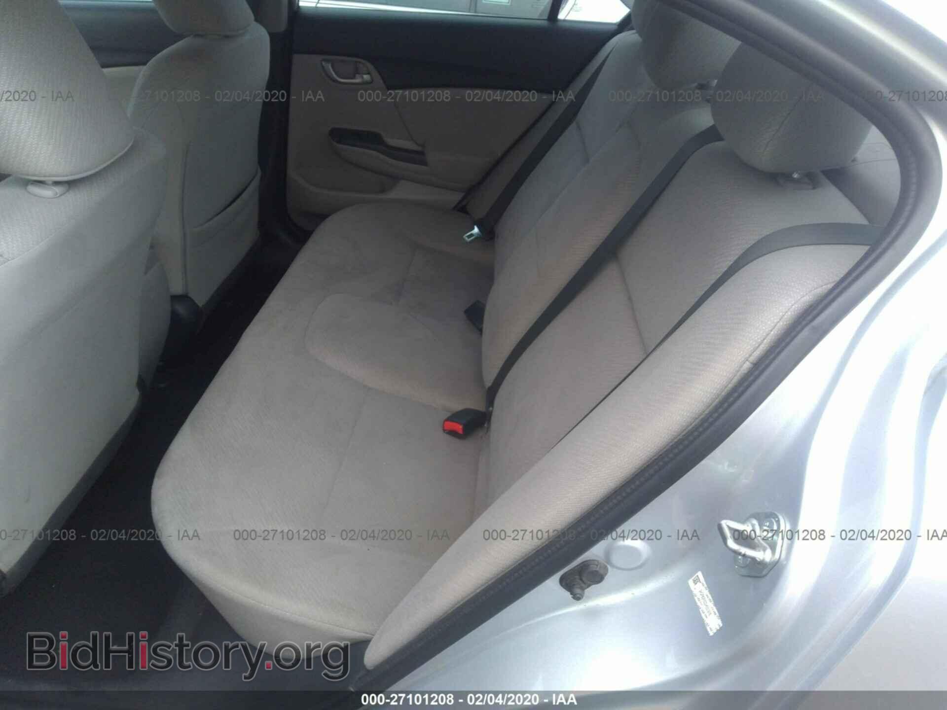 2013 HONDA CIVIC - VIN: 2HGFB2F50DH501976 - Фото 8