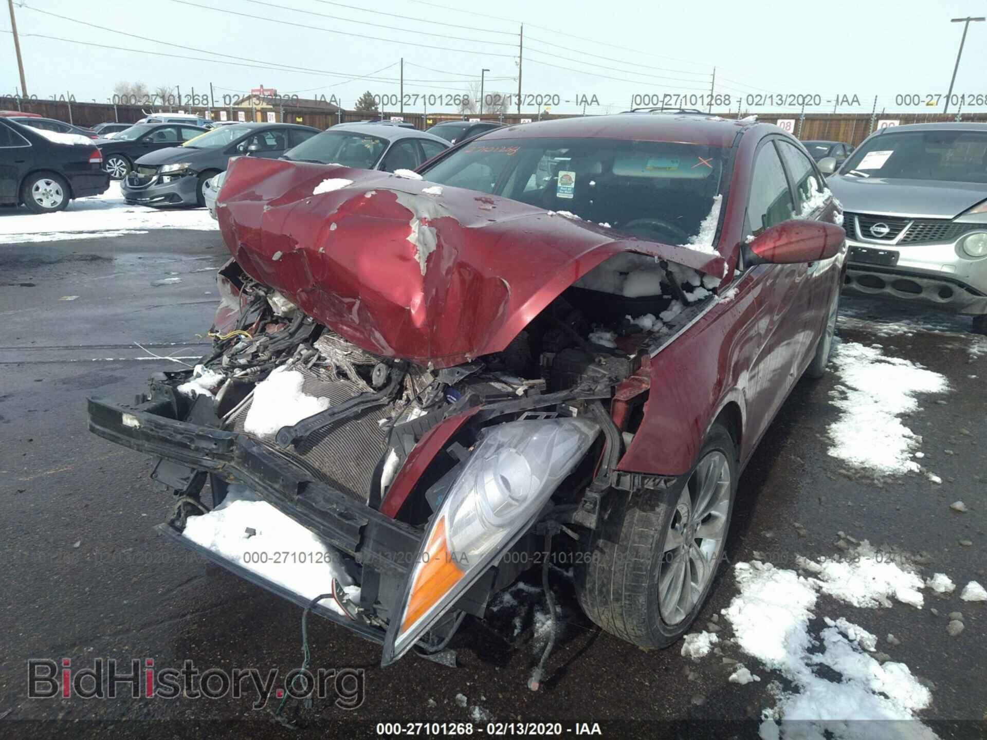 2012 HYUNDAI SONATA - VIN: 5NPEC4AC9CH335813 - Фото 2
