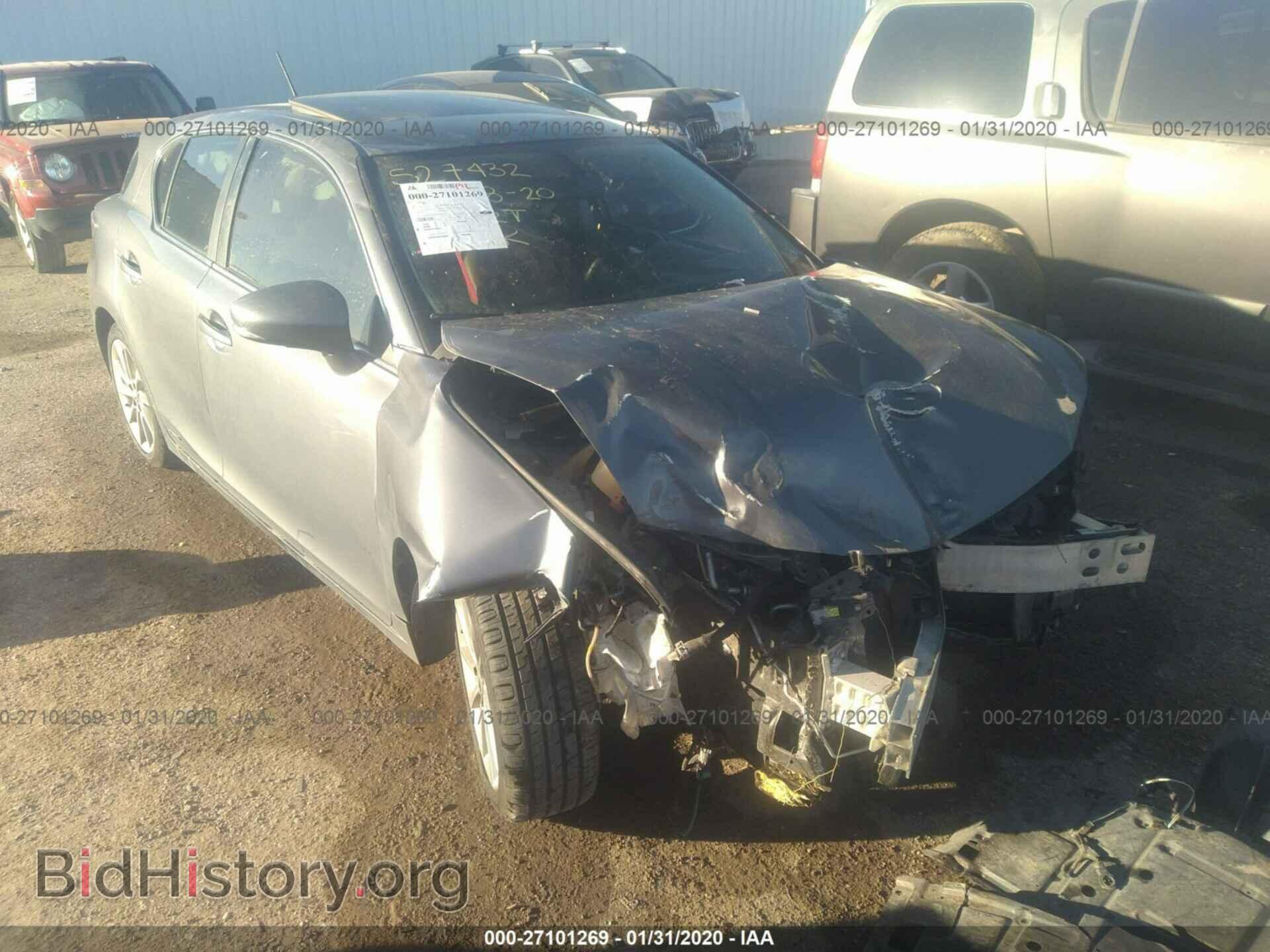 2012 LEXUS CT - VIN: JTHKD5BH9C2049928 - Фото 6