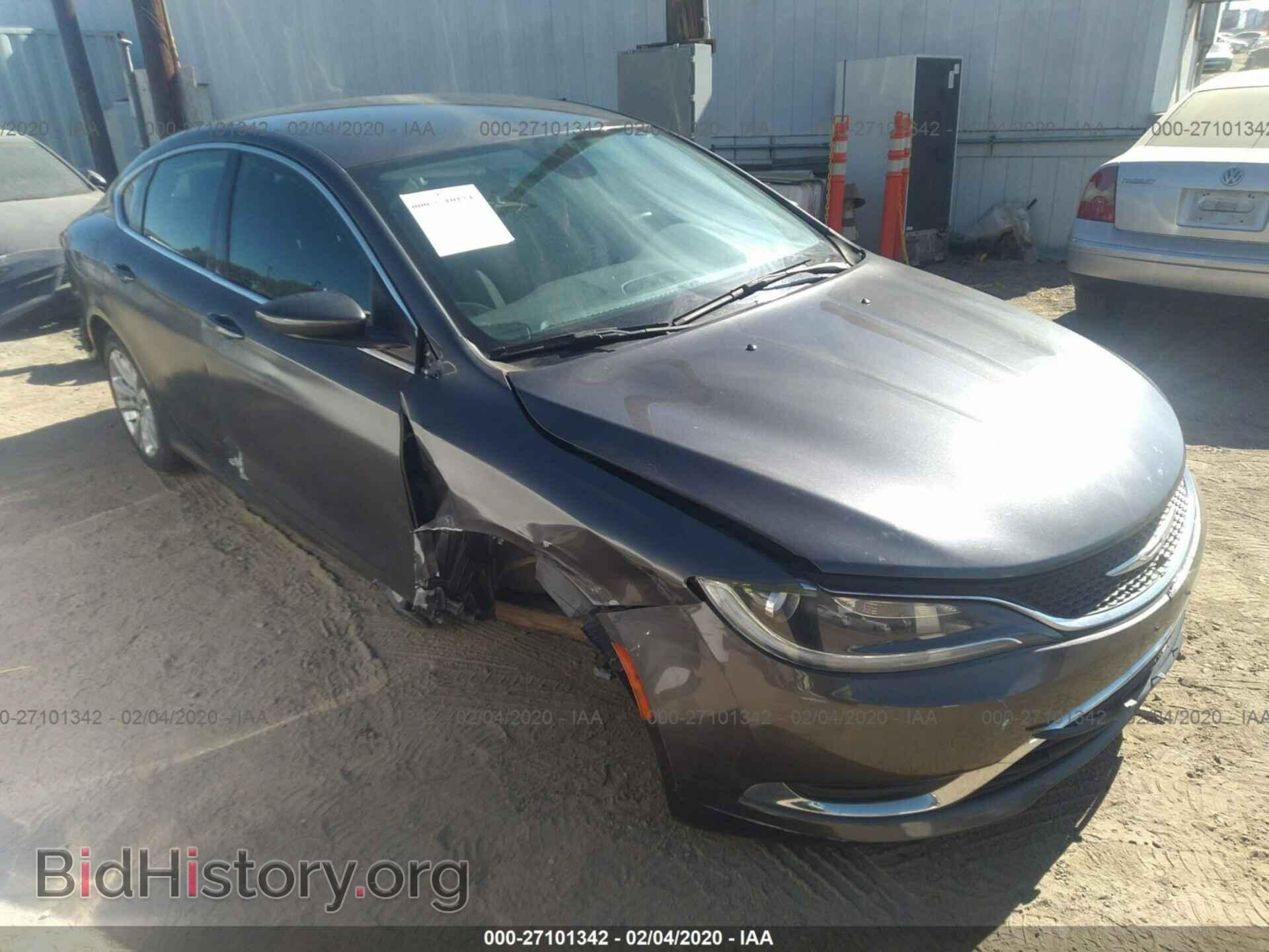 Фотография 1C3CCCAB4FN633624 - CHRYSLER 200 2015