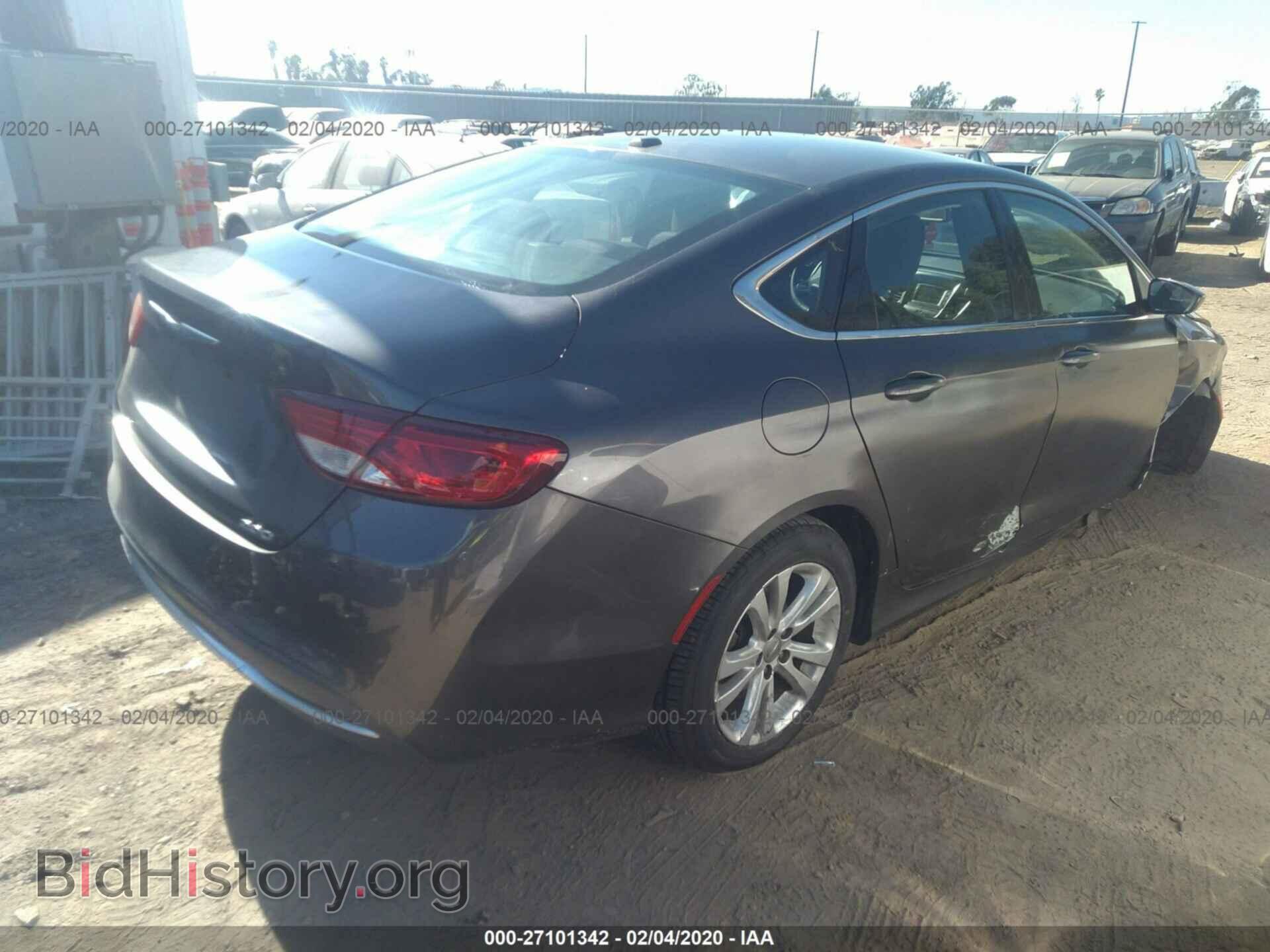 2015 CHRYSLER 200 - VIN: 1C3CCCAB4FN633624 - Фото 4