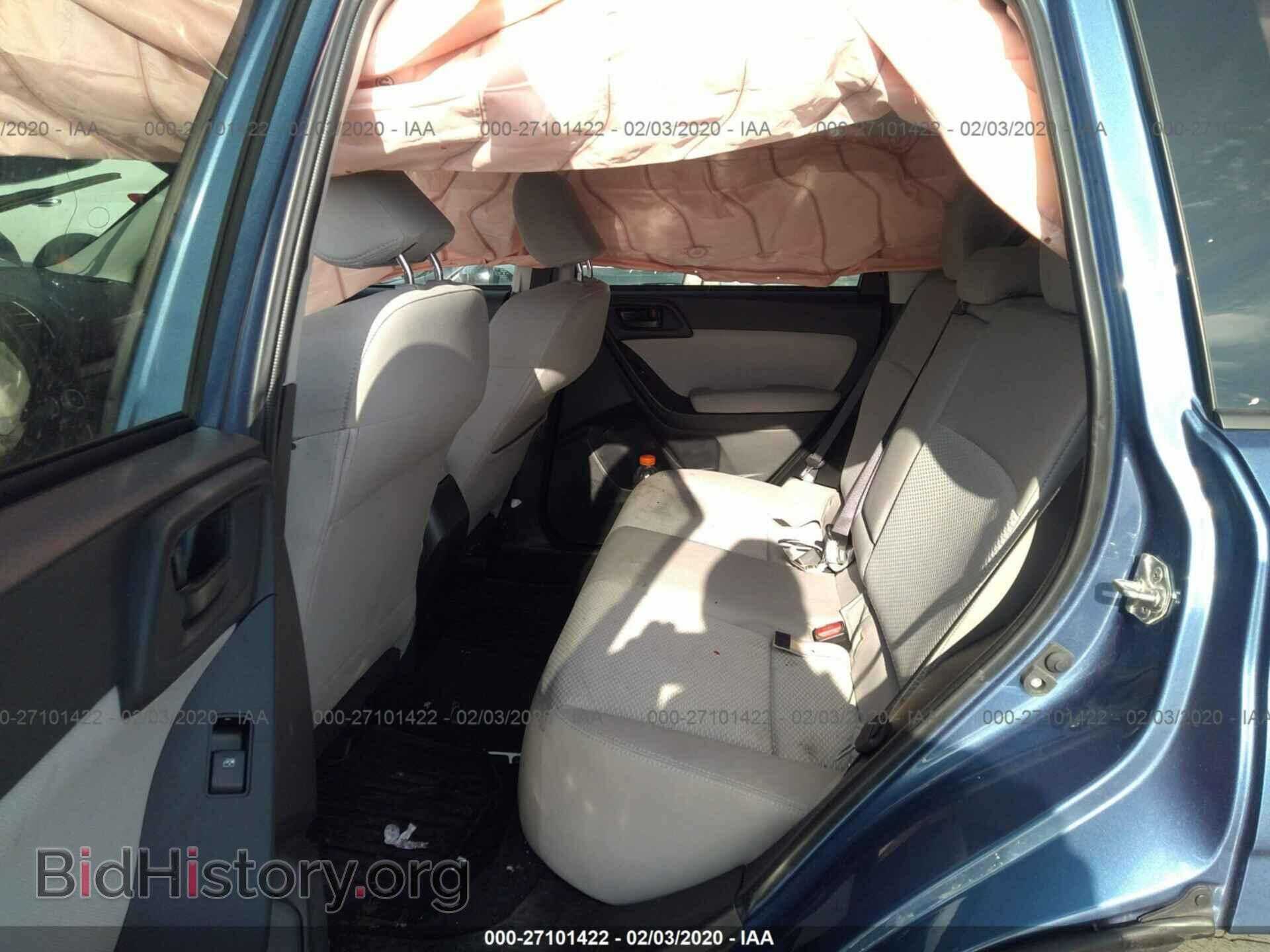 2016 SUBARU FORESTER - VIN: JF2SJADC7GH425843 - Фото 8