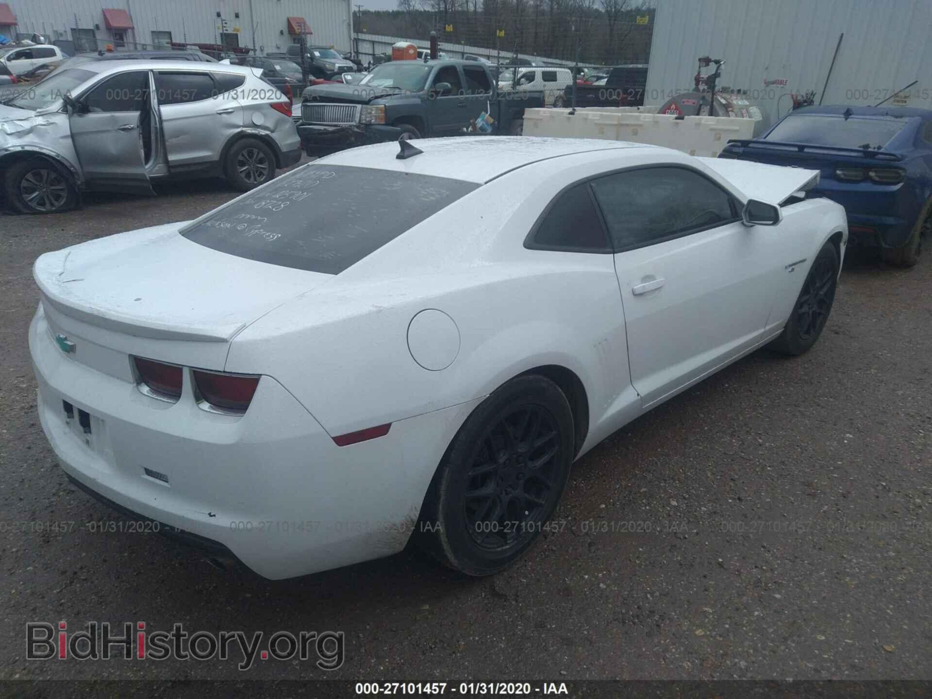 2013 CHEVROLET CAMARO - VIN: 2G1FA1E38D9125901 - Фото 4