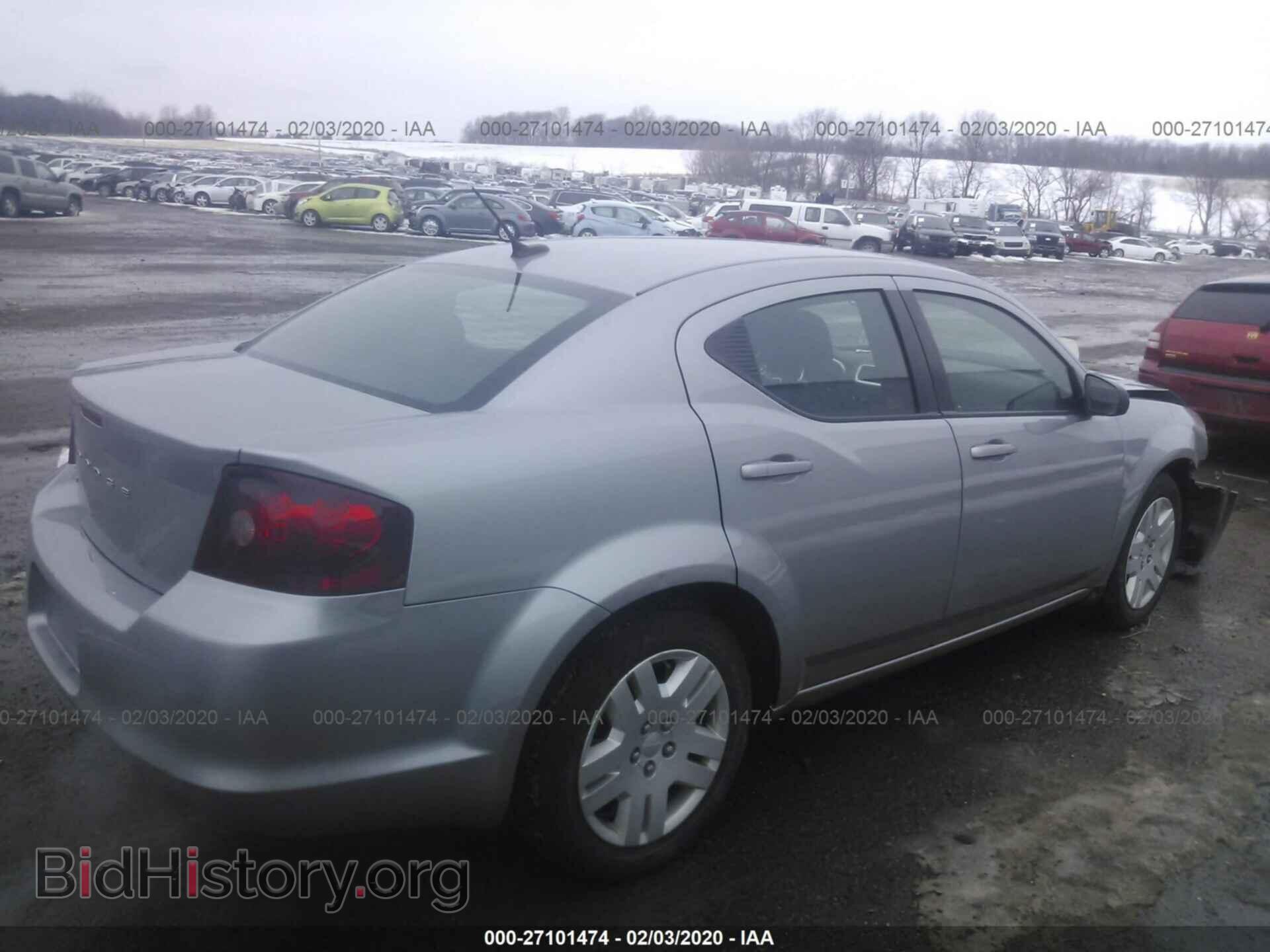 2014 DODGE AVENGER - VIN: 1C3CDZAB1EN149554 - Фото 4