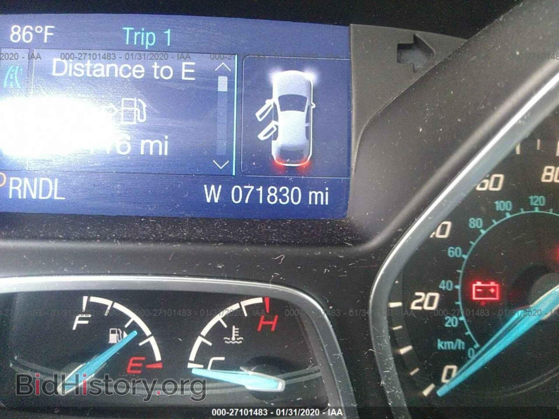 2014 FORD FOCUS - VIN: 1FADP3F21EL426329 - Фото 7