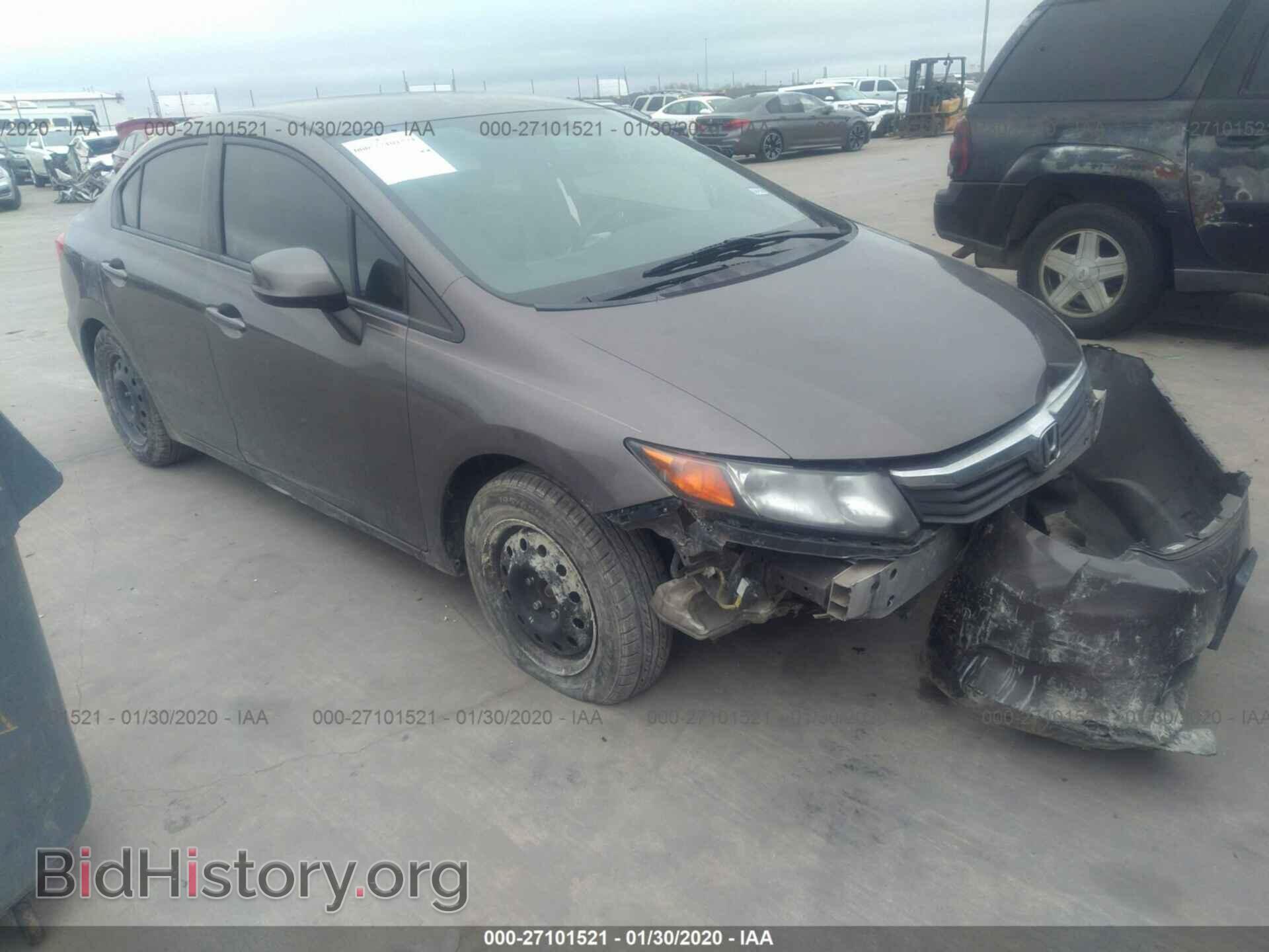 Photo 2HGFB2F56CH549903 - HONDA CIVIC 2012